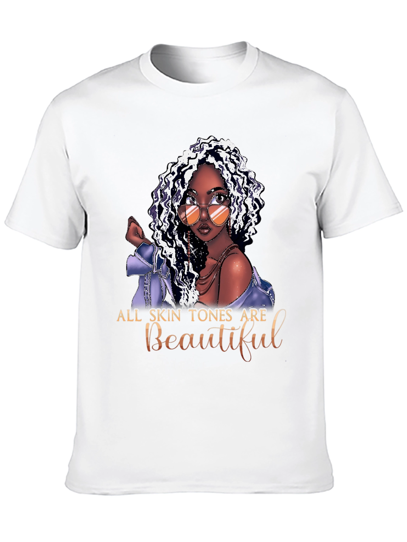 All Skin Tones Are Beautiful T-Shirt