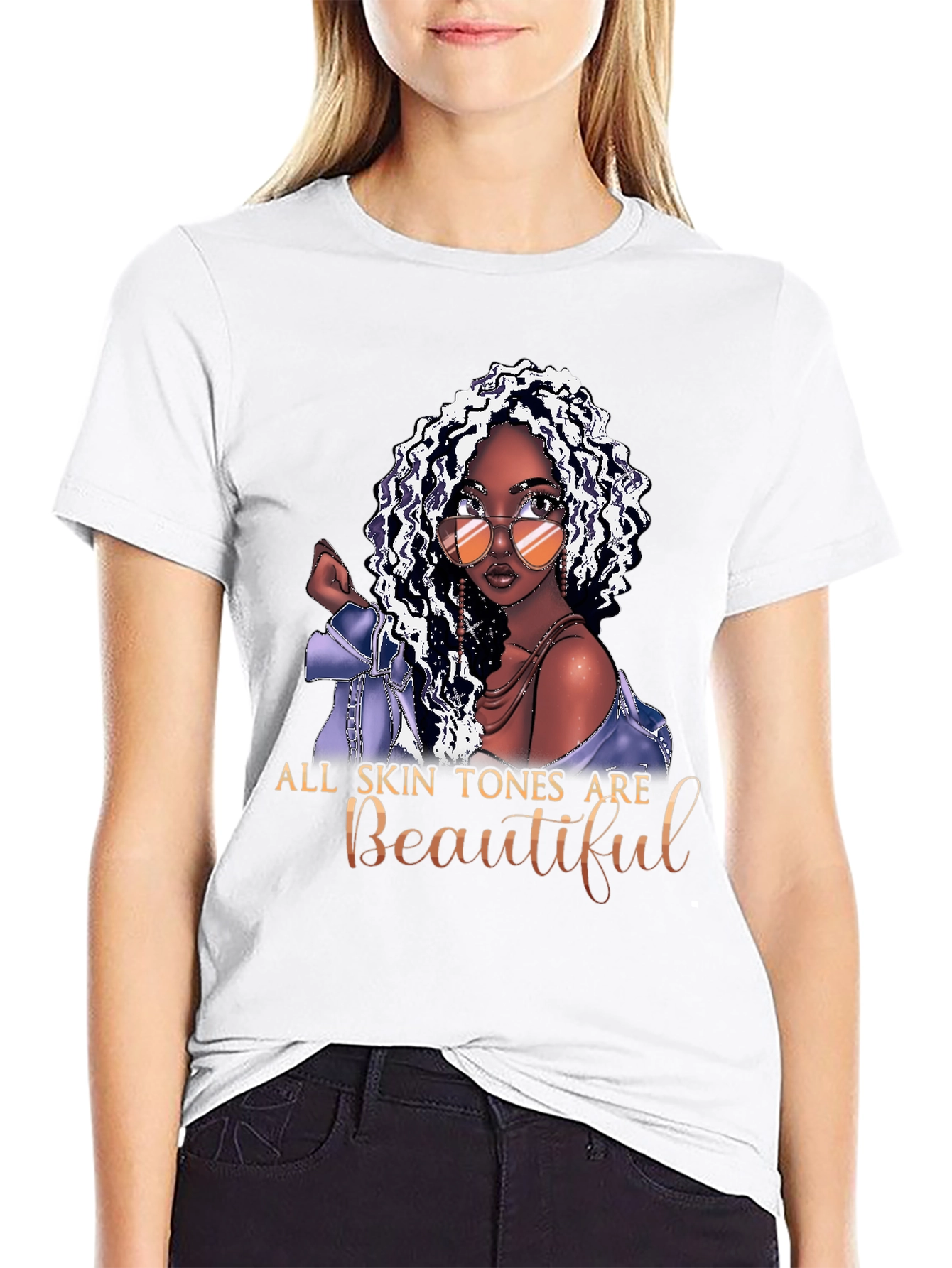All Skin Tones Are Beautiful T-Shirt
