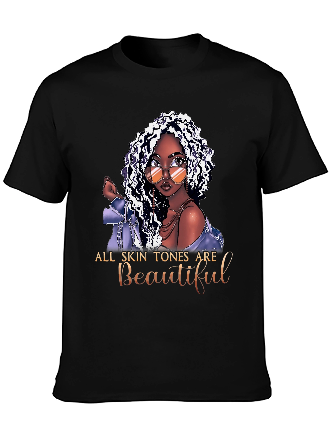 All Skin Tones Are Beautiful T-Shirt