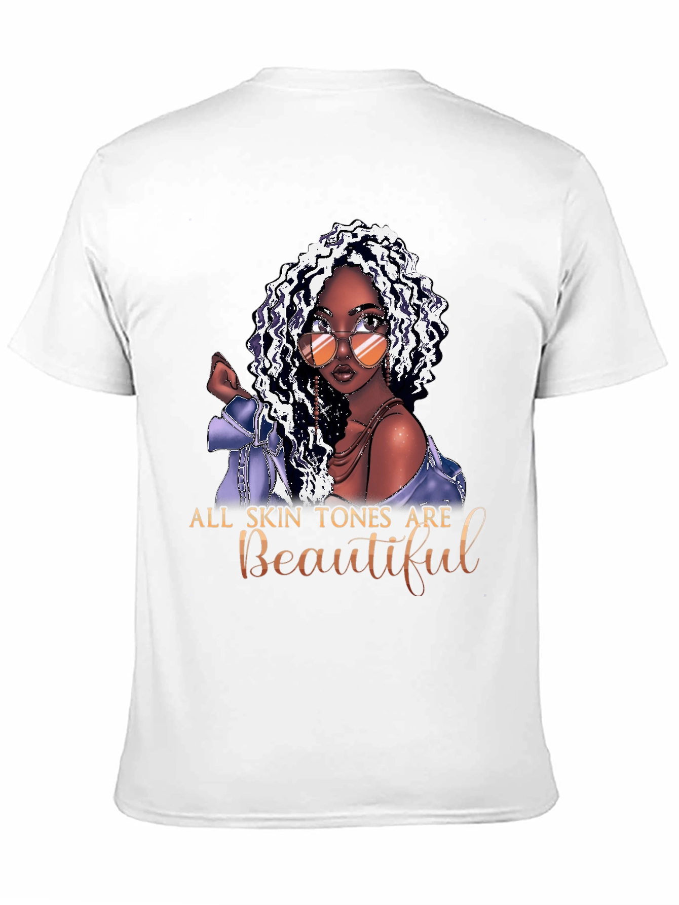 All Skin Tones Are Beautiful T-Shirt