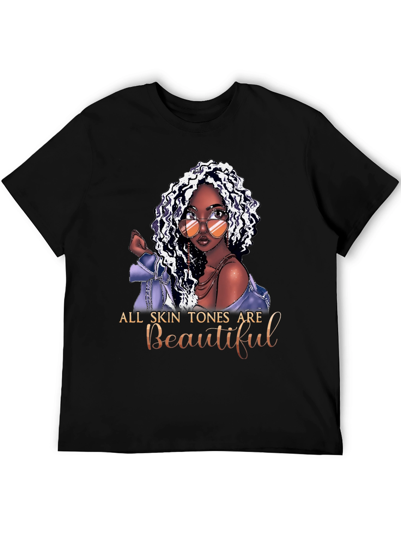 All Skin Tones Are Beautiful T-Shirt