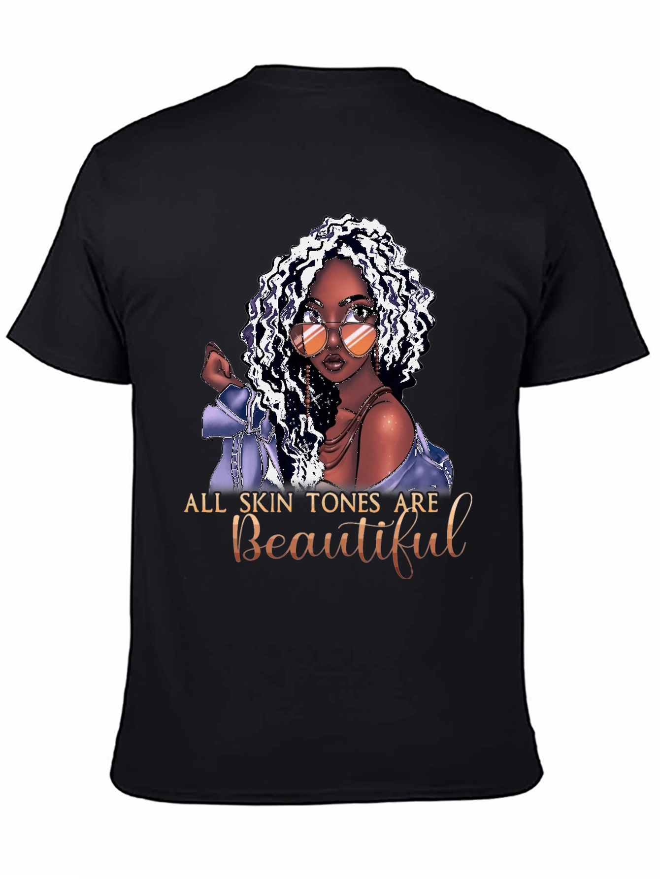 All Skin Tones Are Beautiful T-Shirt