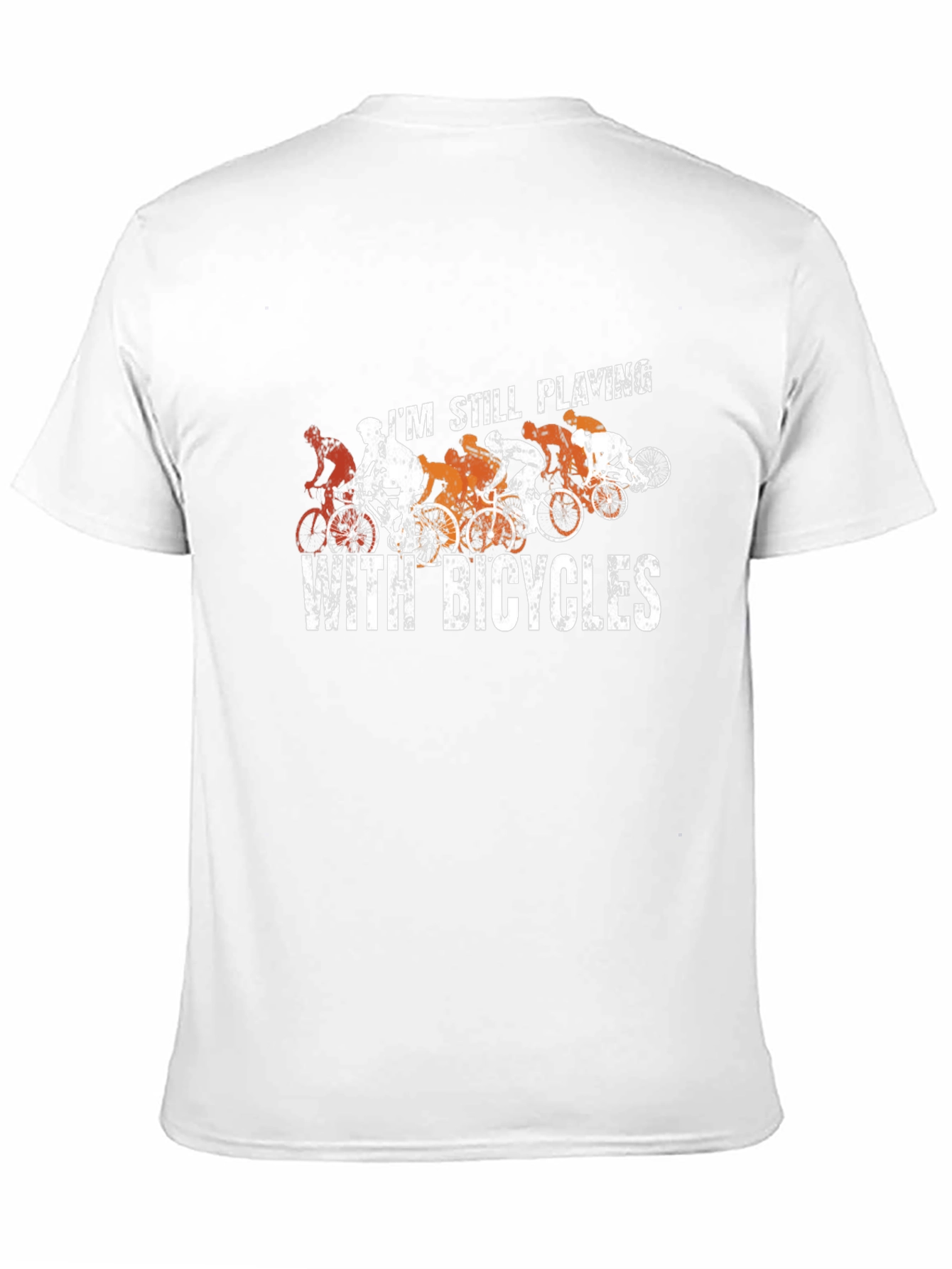 Still Playing With Bicycles Black T-Shirt