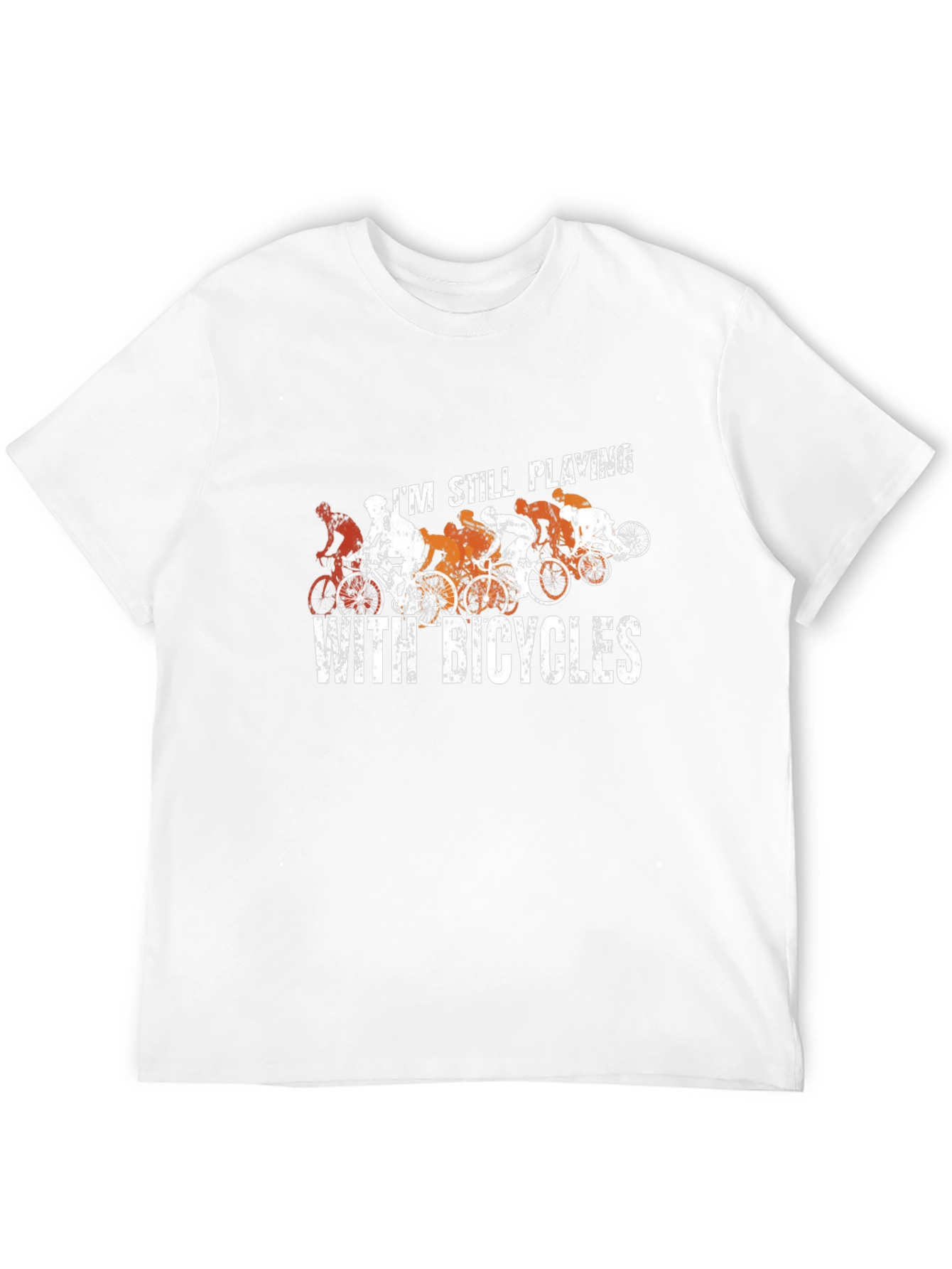 Still Playing With Bicycles Black T-Shirt