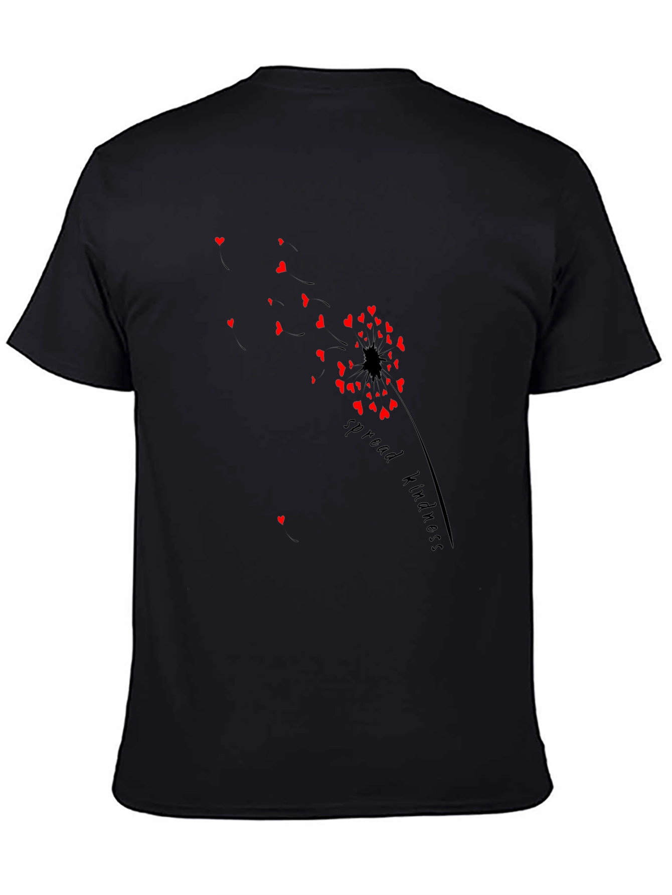 Spread Kindness T-Shirt - Heart Dandelion