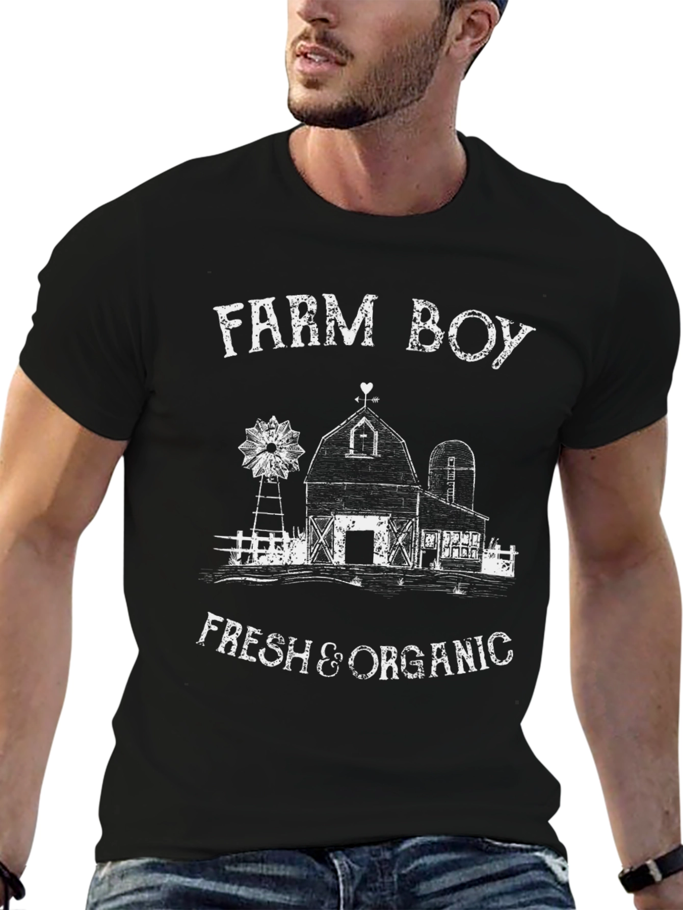 Farm Boy Fresh & Organic Graphic T-Shirt