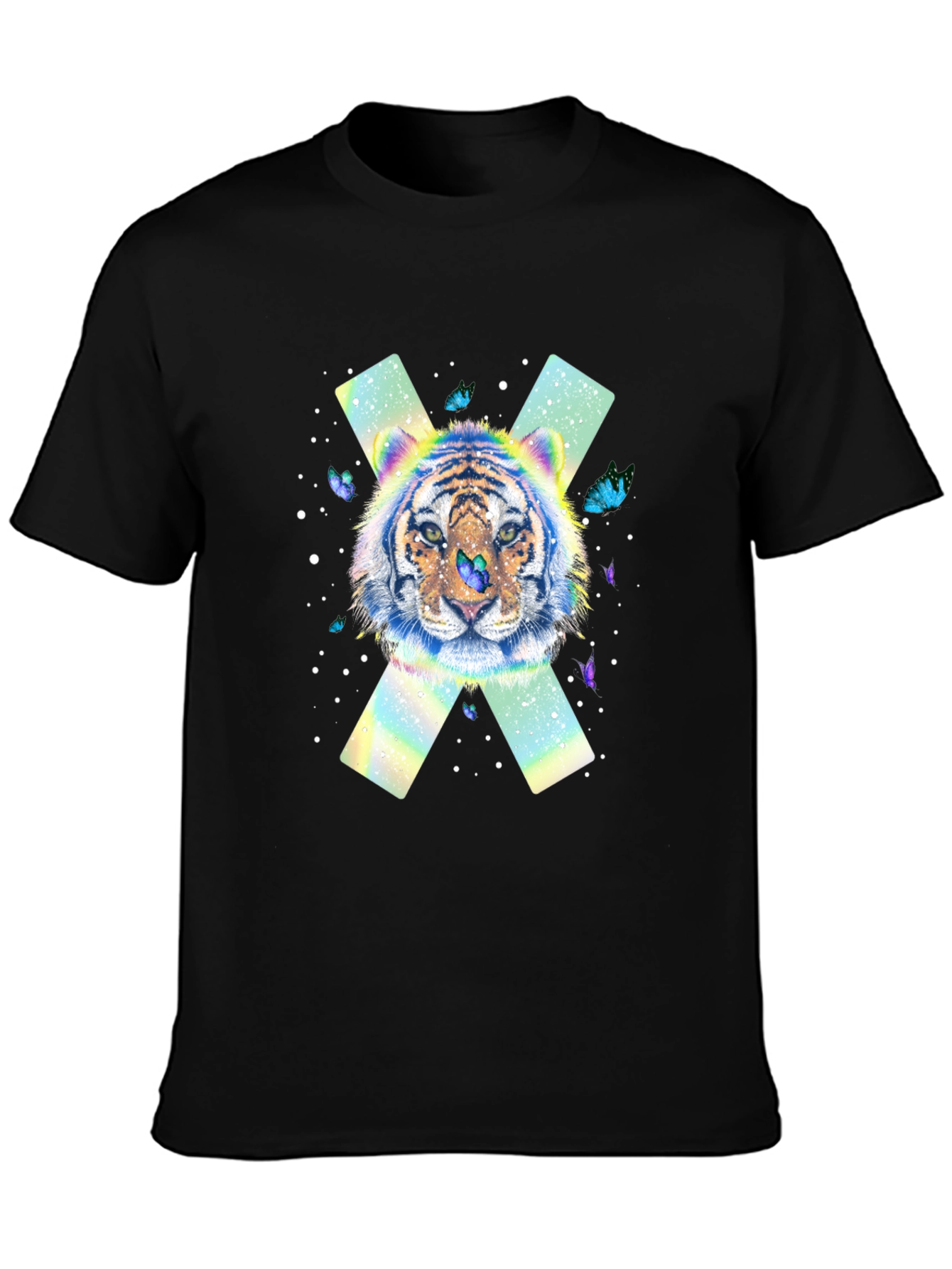 Tiger Butterfly X Graphic T-Shirt