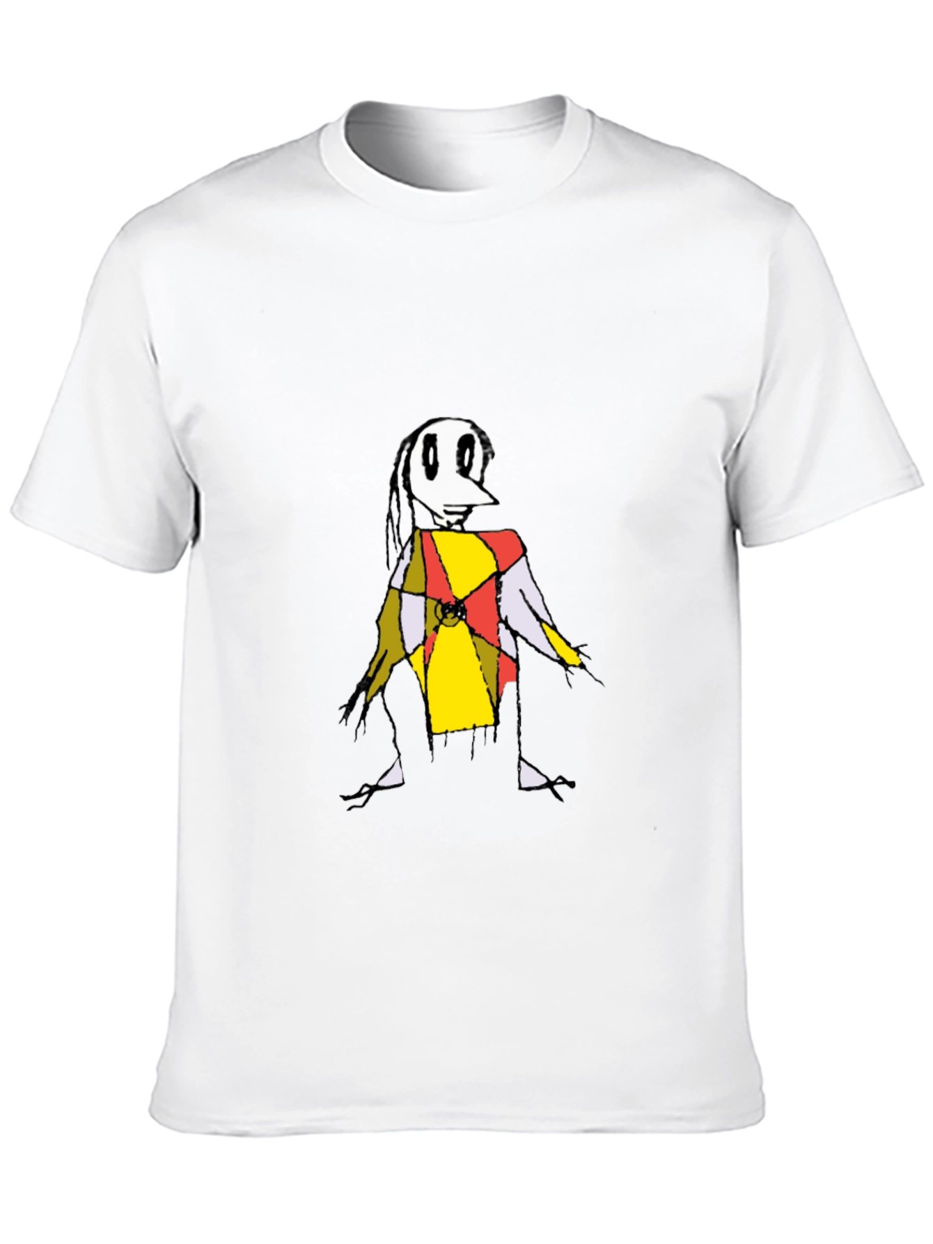 Abstract Character Graphic Tee