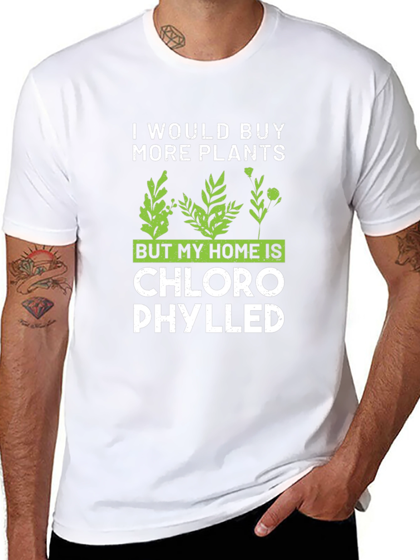 Funny Plant Lover T-Shirt - Chlorophylled