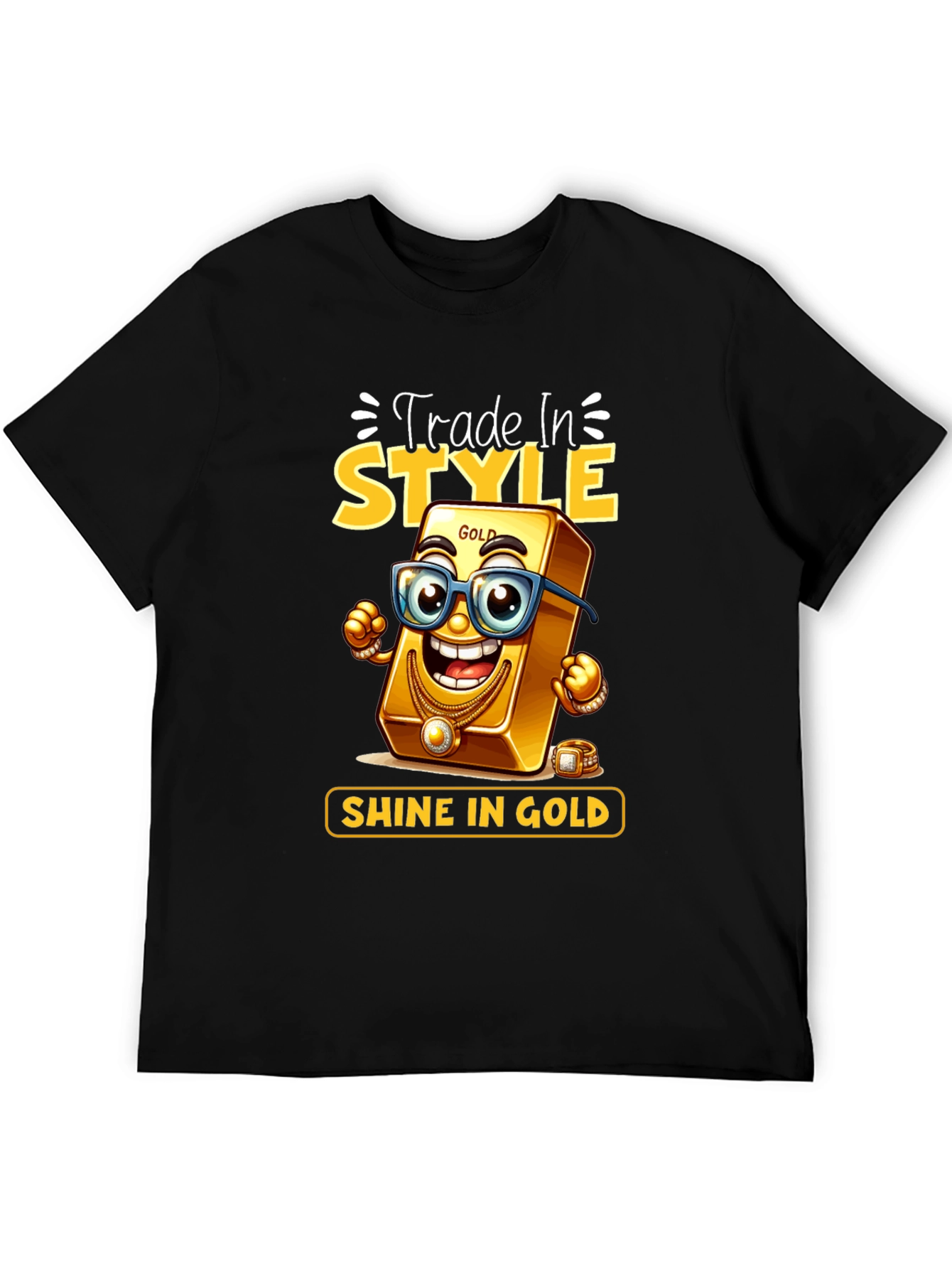 Trade In Style Shine In Gold T-Shirt