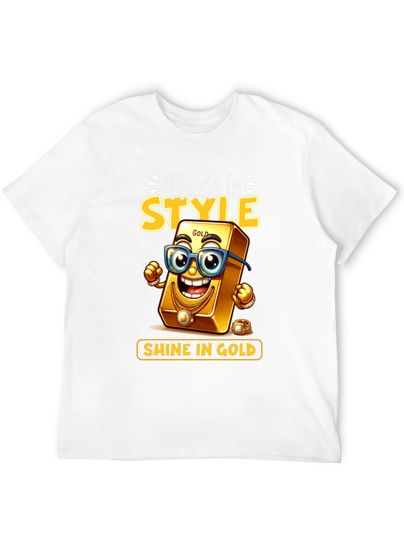 Trade In Style Shine In Gold T-Shirt