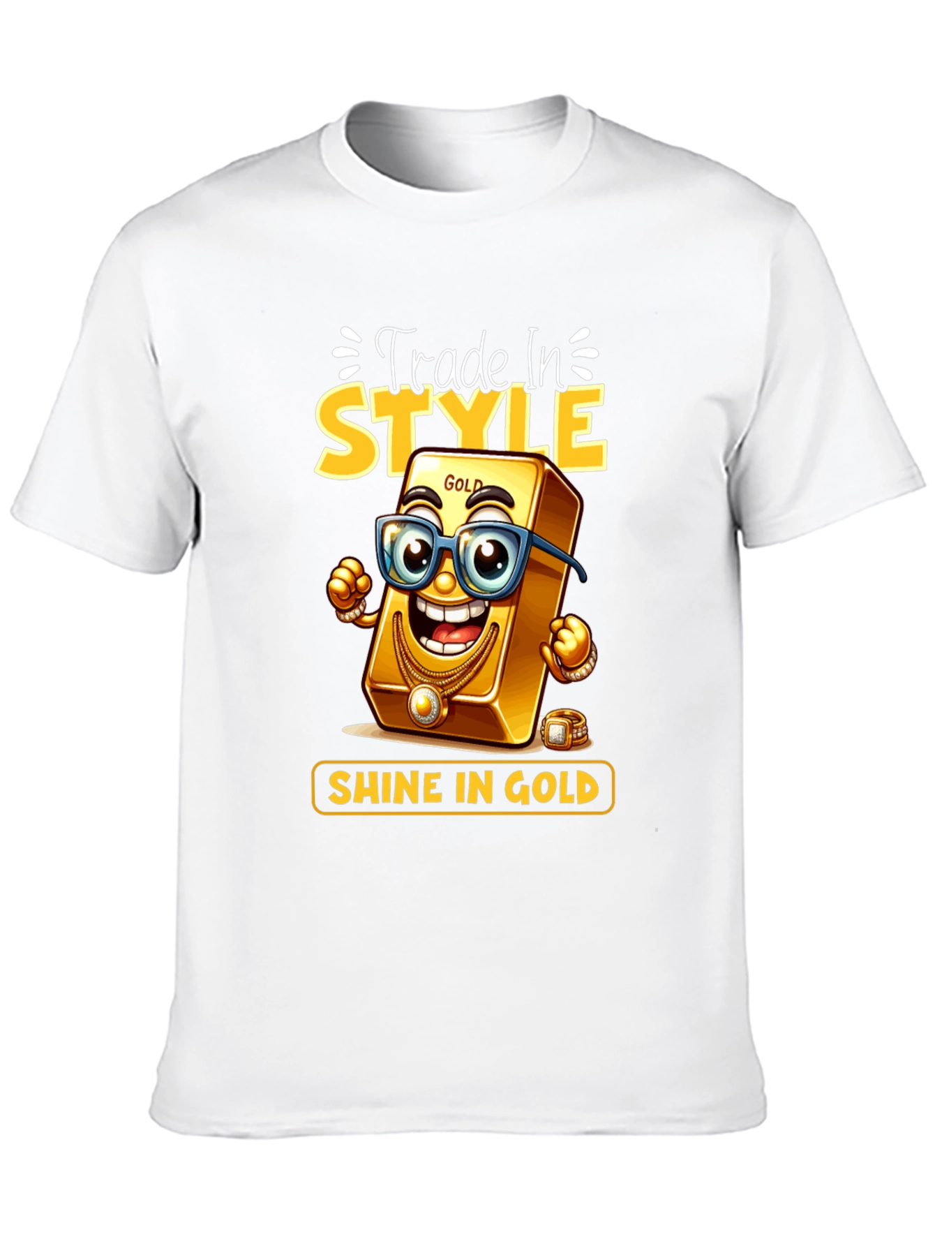 Trade In Style Shine In Gold T-Shirt