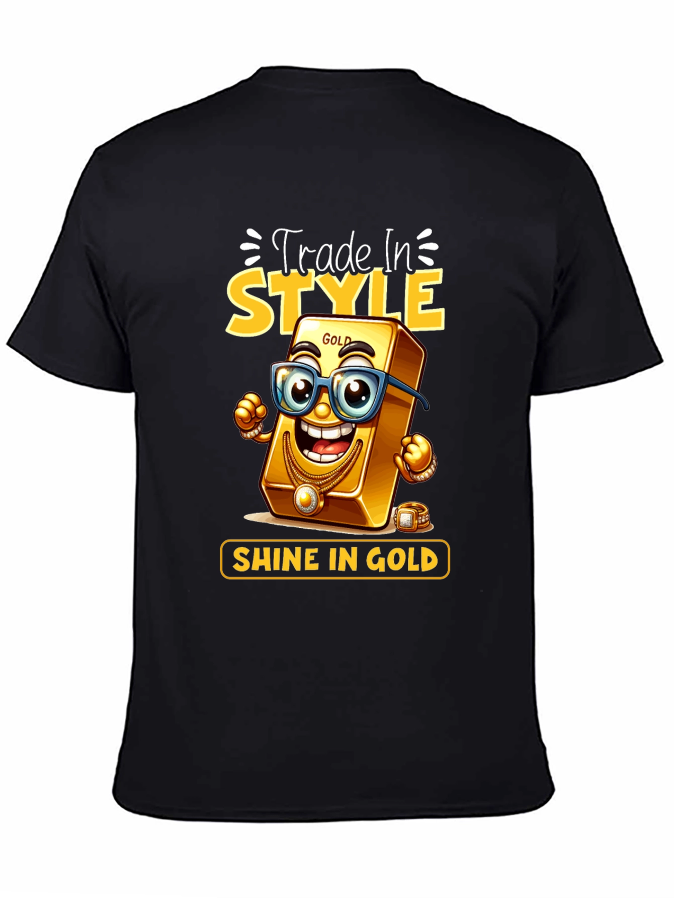 Trade In Style Shine In Gold T-Shirt