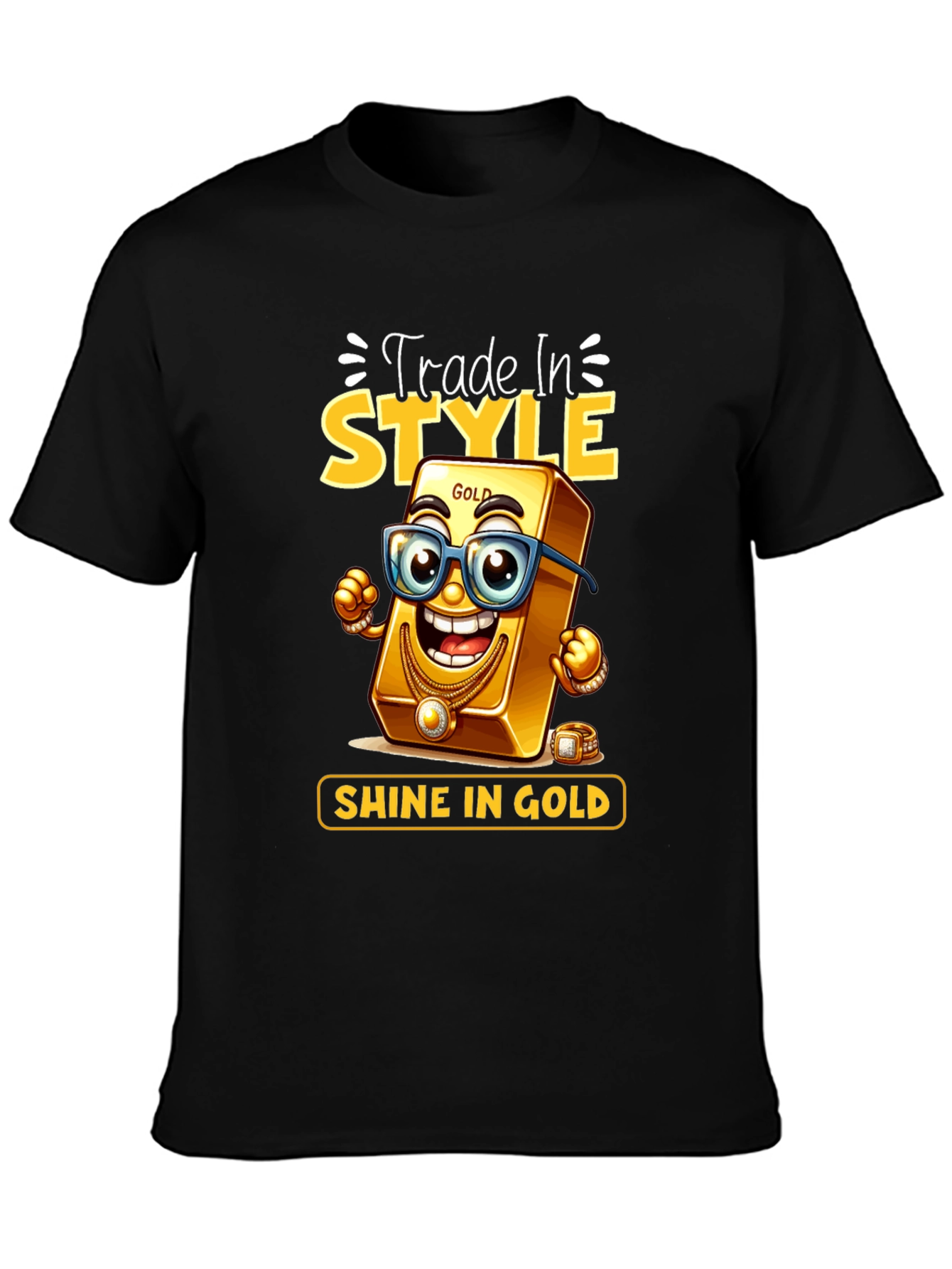 Trade In Style Shine In Gold T-Shirt