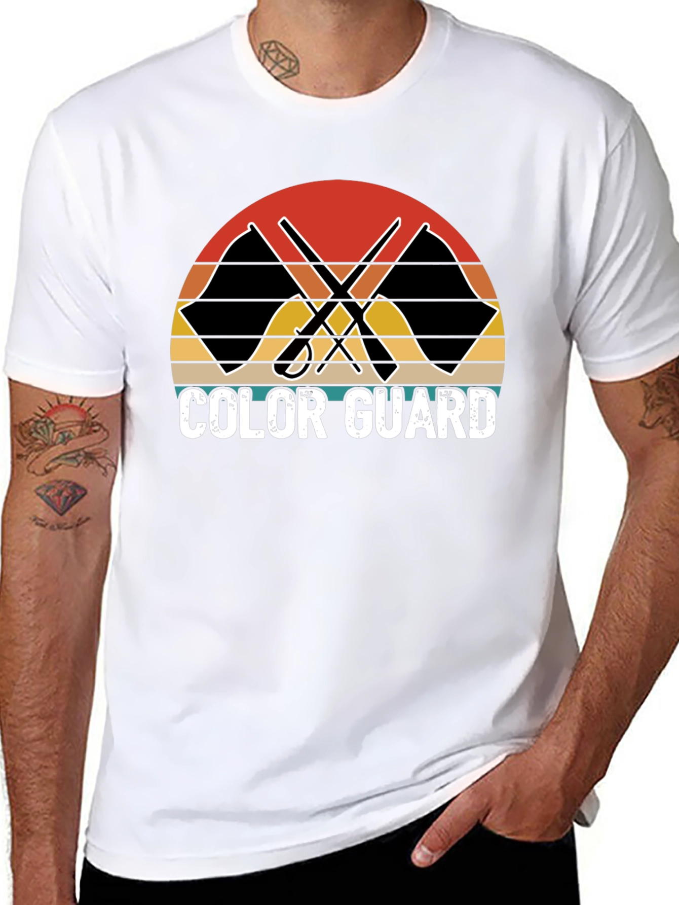 Color Guard Retro T-Shirt