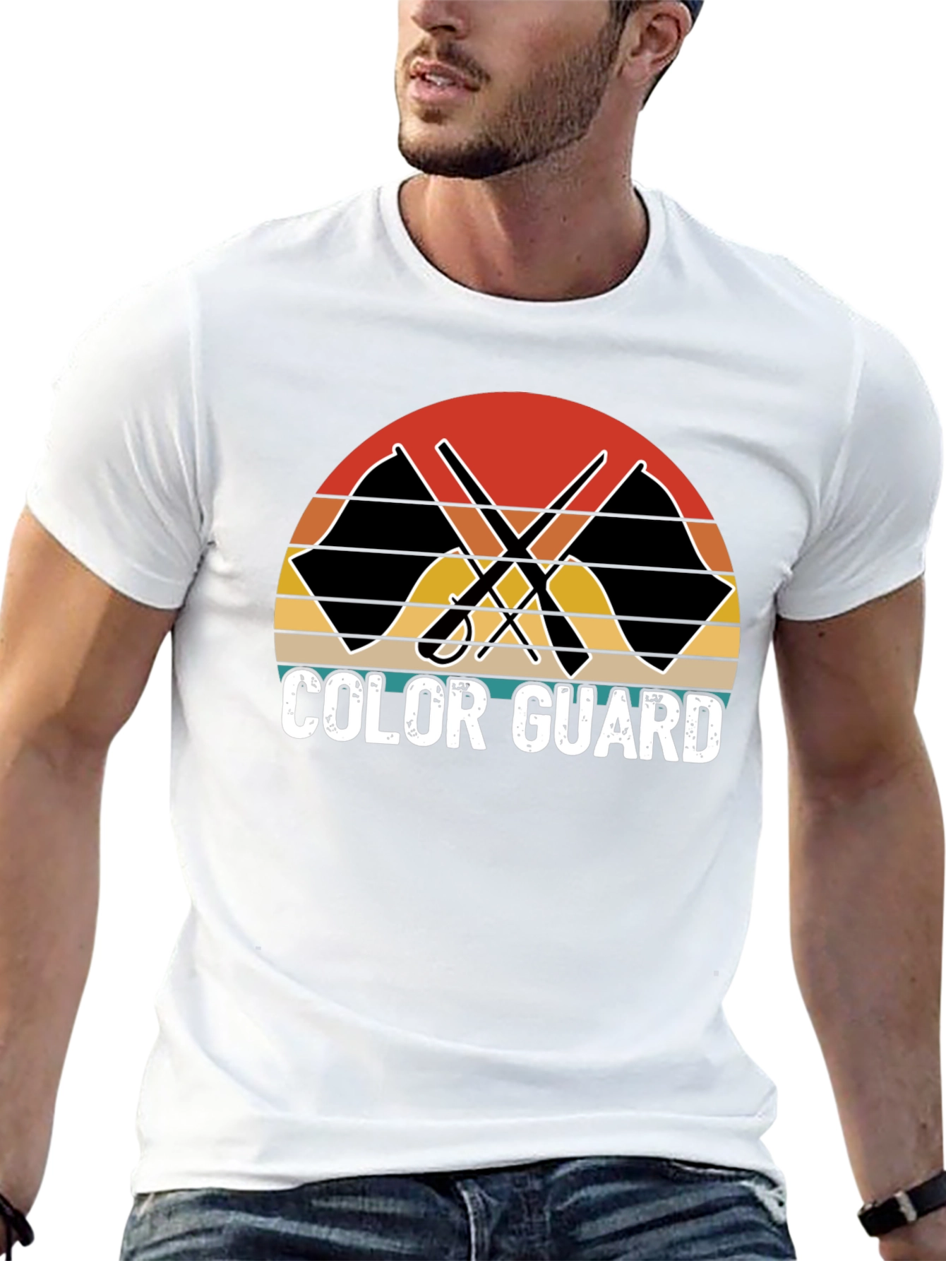 Color Guard Retro T-Shirt