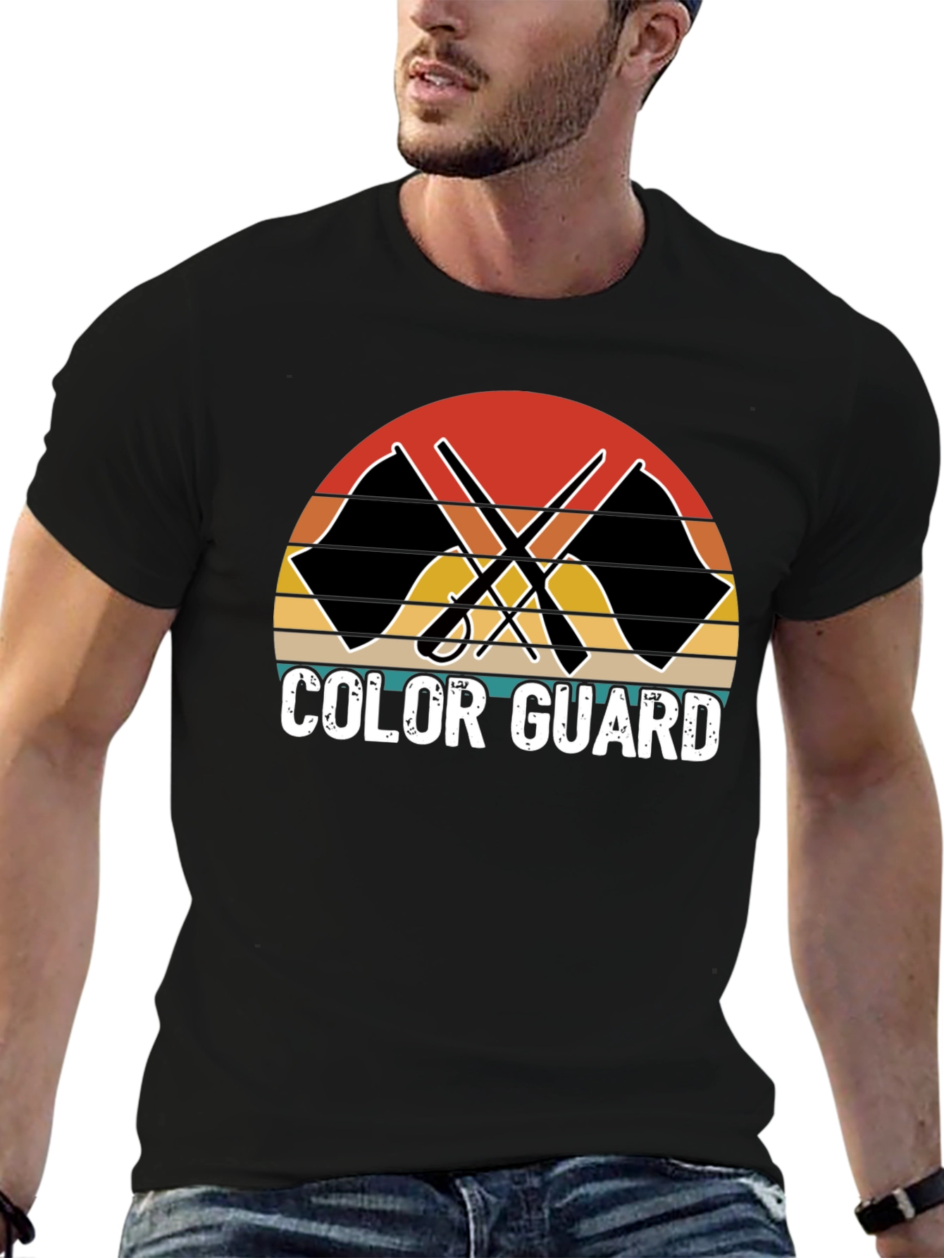 Color Guard Retro T-Shirt