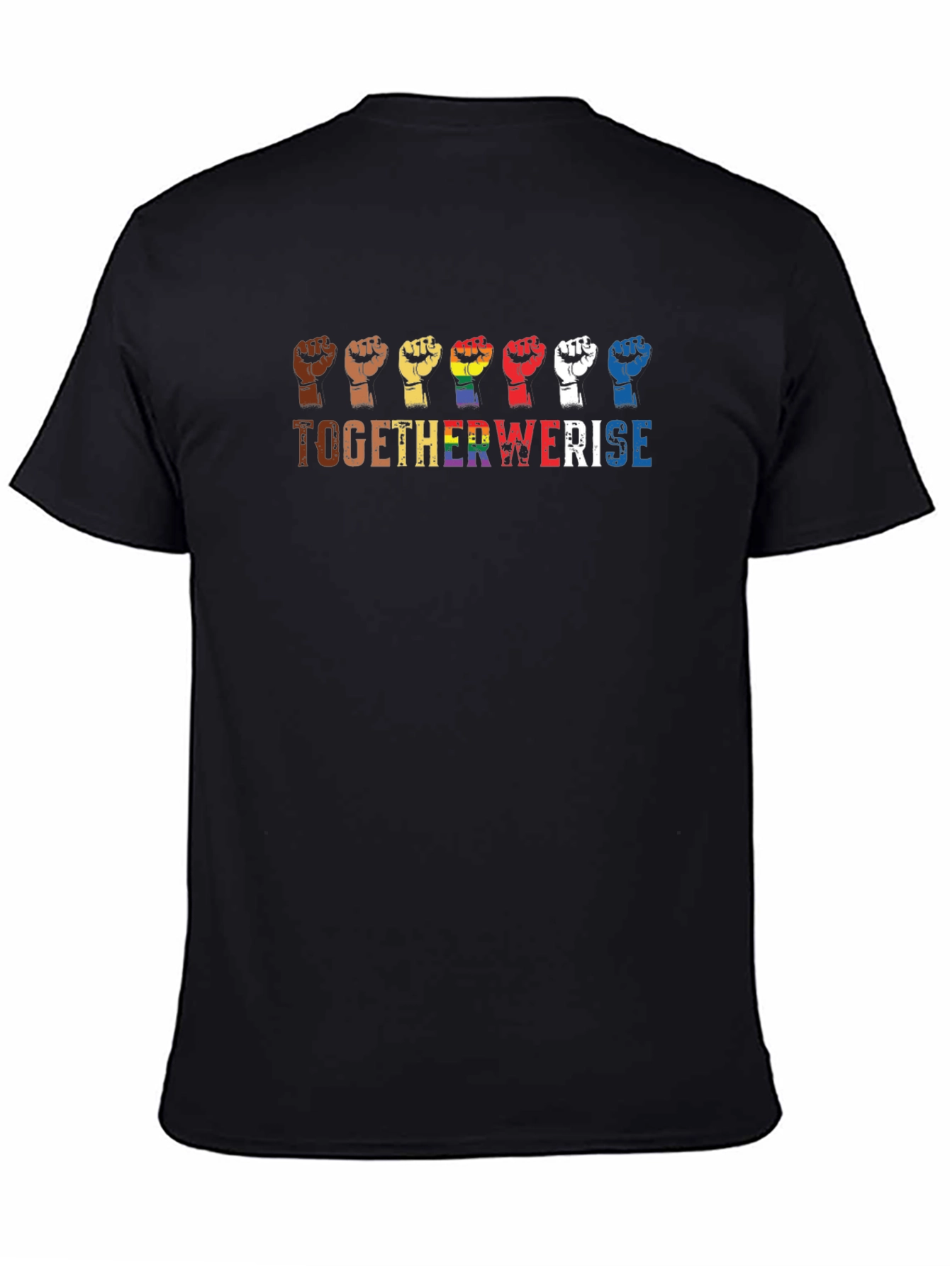Together We Rise T-Shirt - Equality Pride