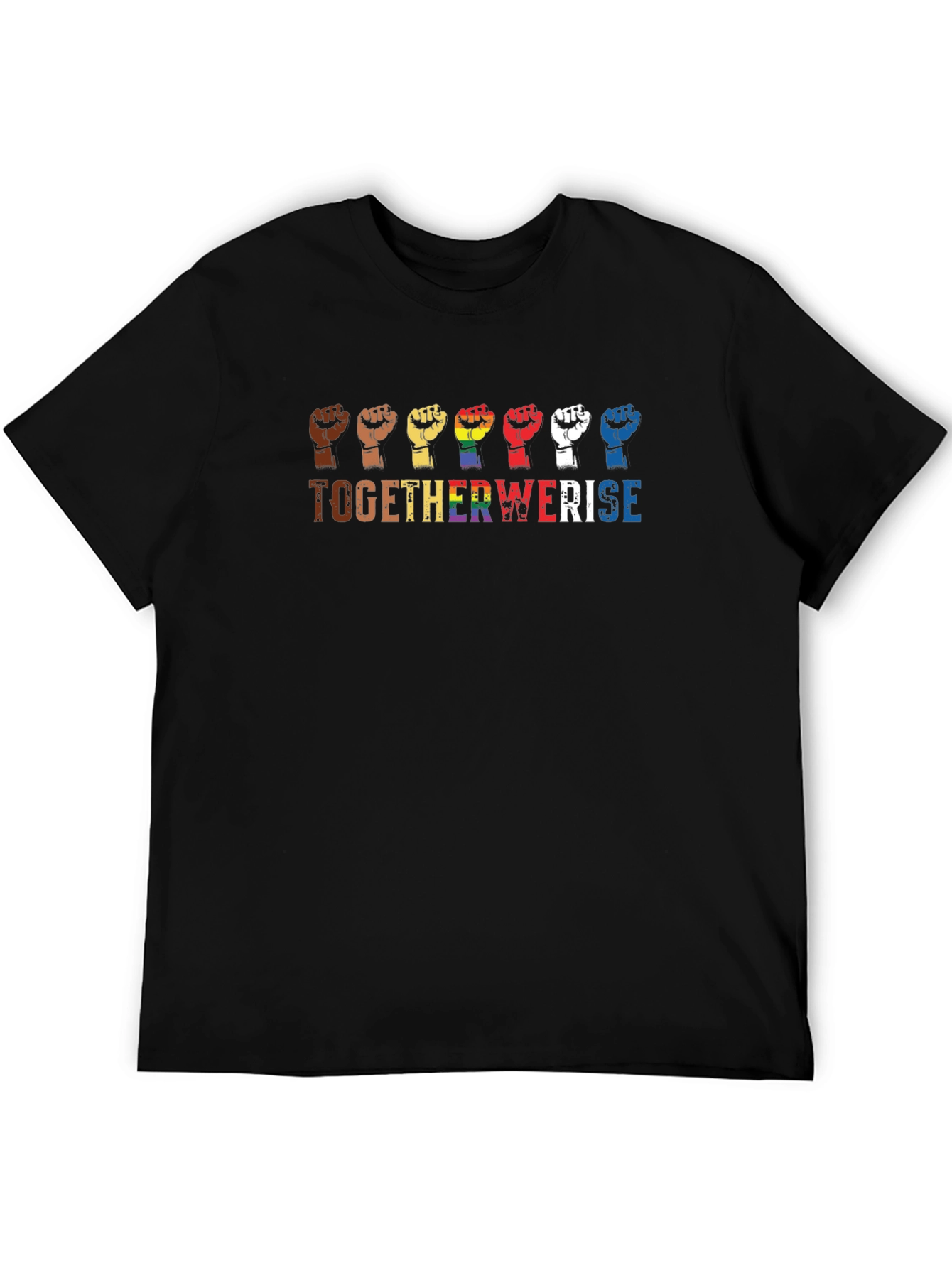 Together We Rise T-Shirt - Equality Pride