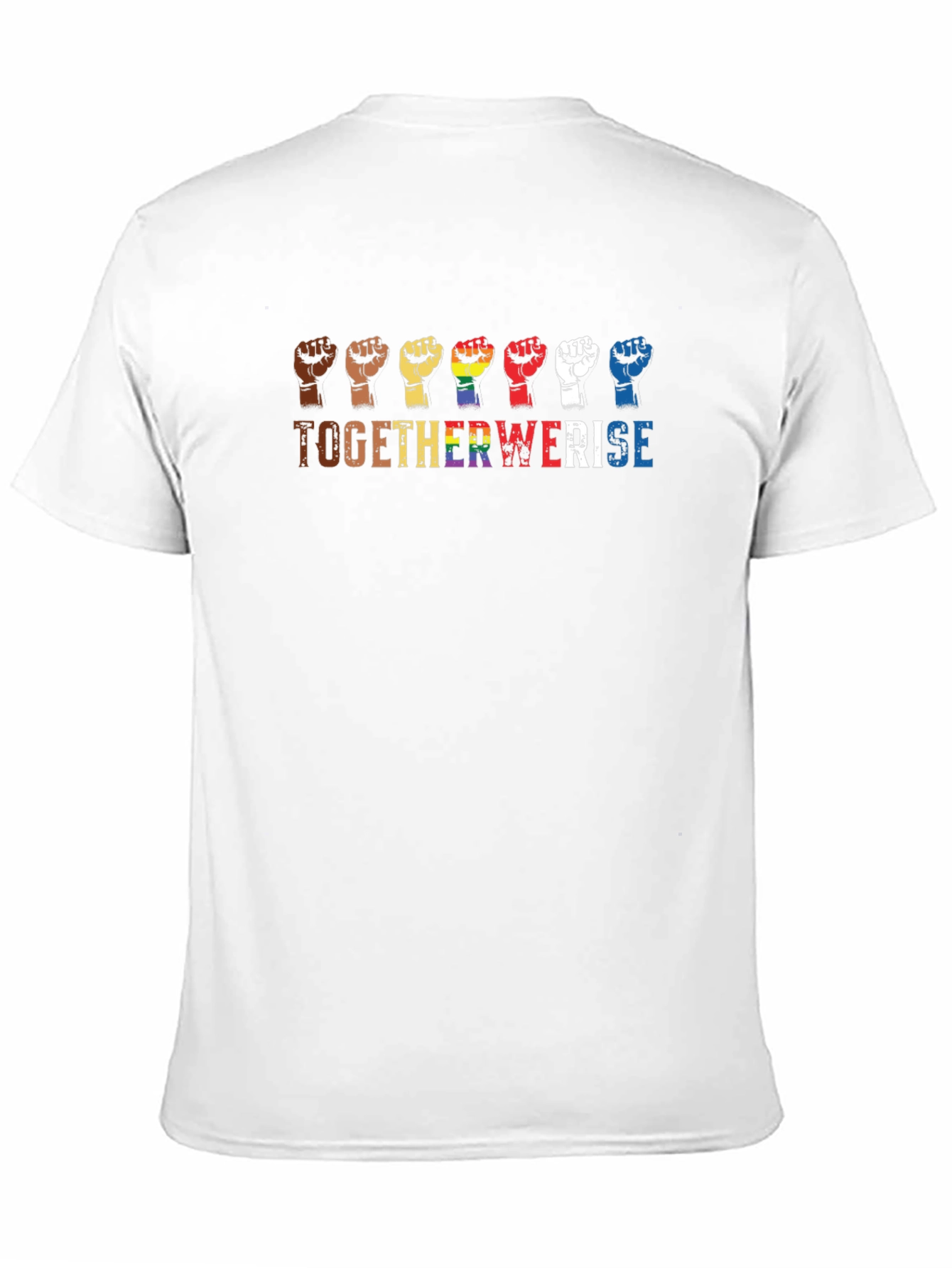 Together We Rise T-Shirt - Equality Pride