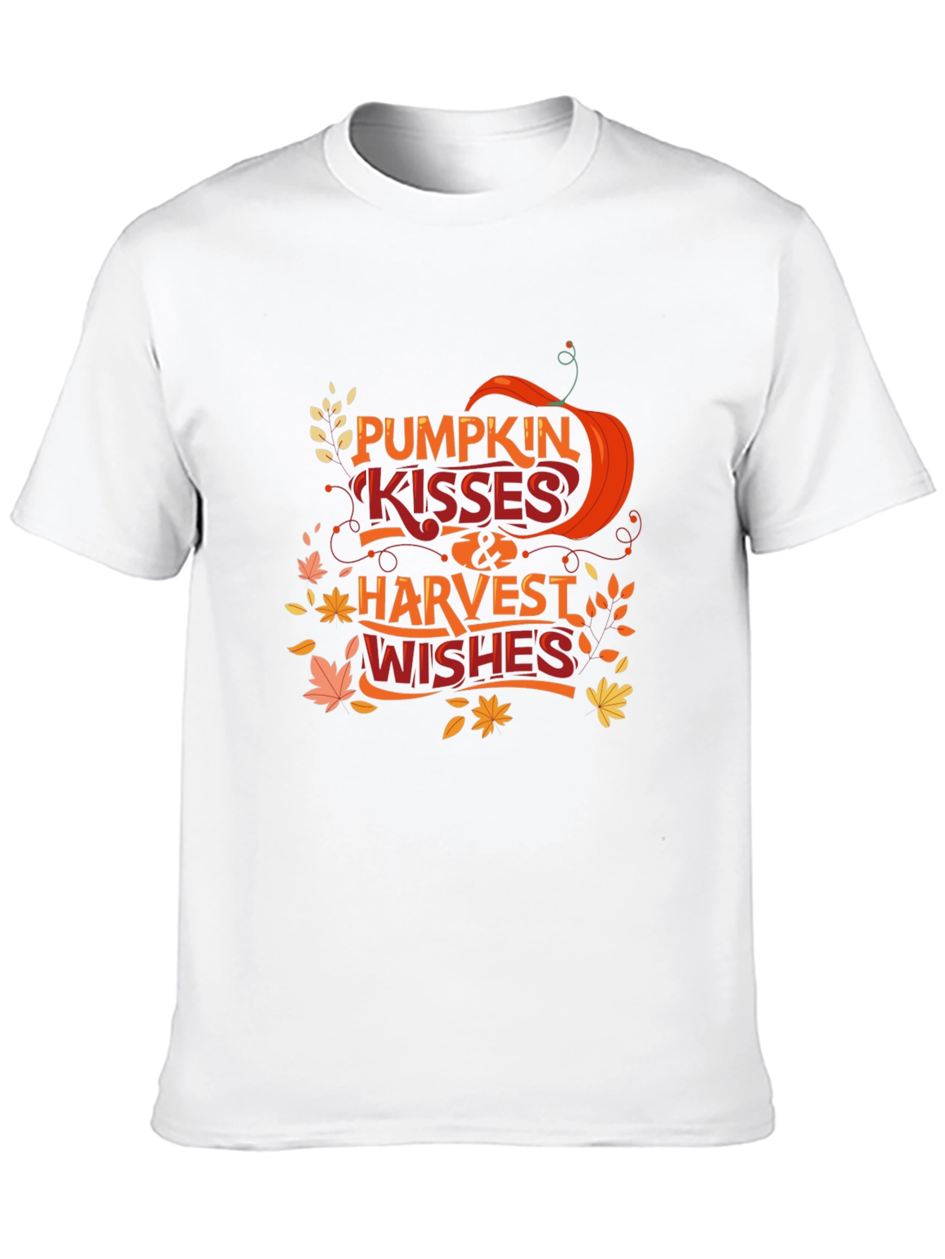 Pumpkin Kisses & Harvest Wishes T-Shirt