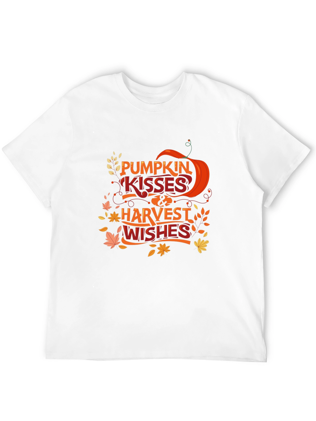 Pumpkin Kisses & Harvest Wishes T-Shirt