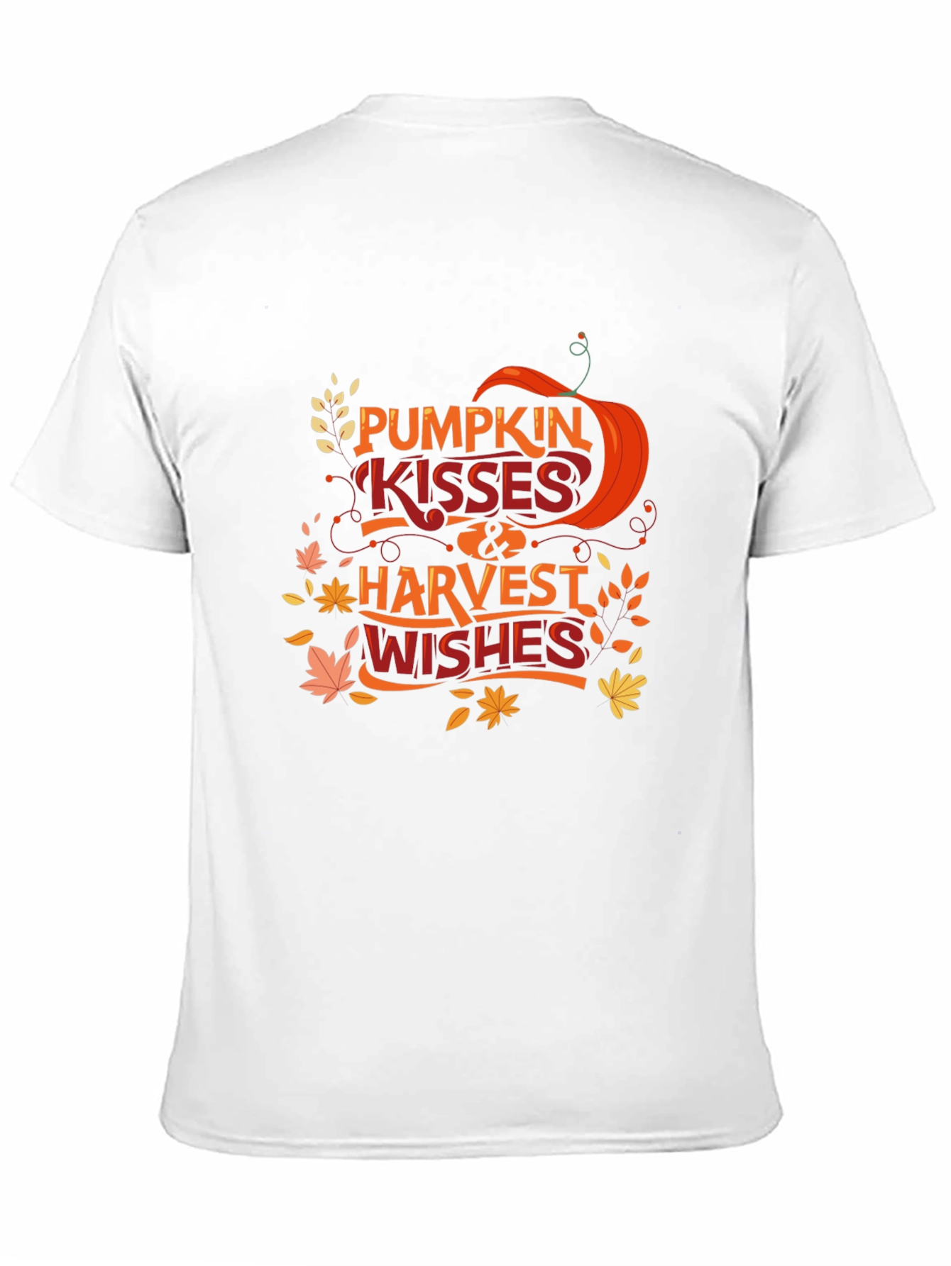 Pumpkin Kisses & Harvest Wishes T-Shirt
