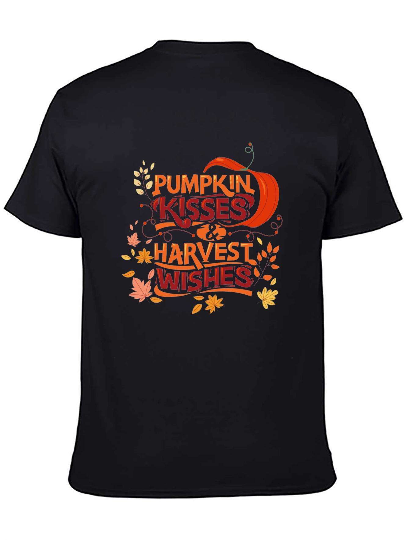 Pumpkin Kisses & Harvest Wishes T-Shirt