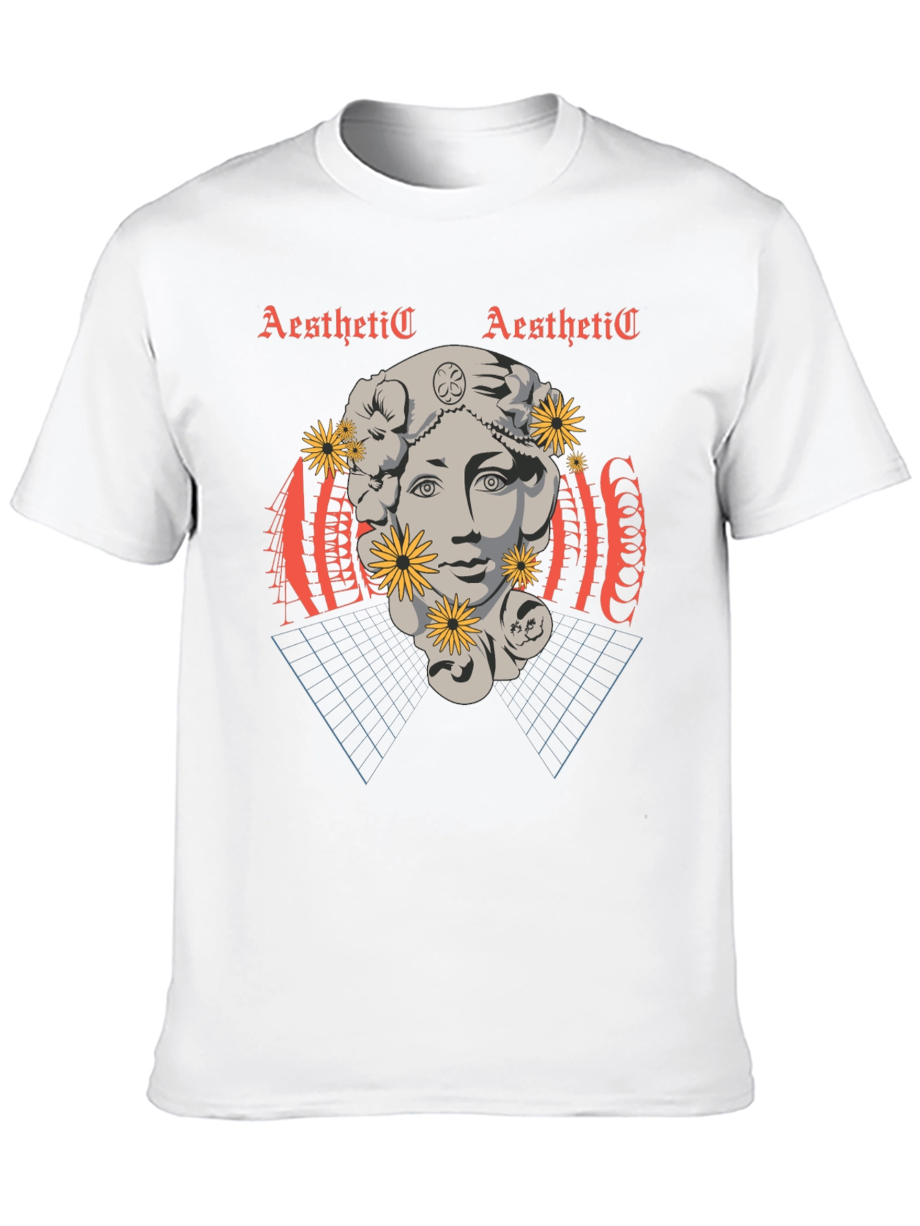 Aesthetic Statue Graphic T-Shirt - Unisex