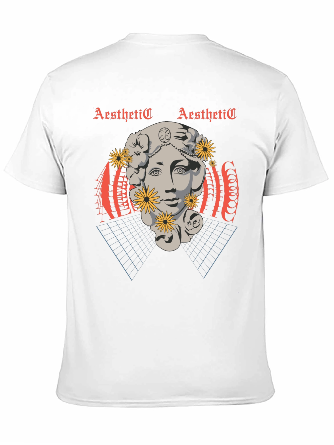 Aesthetic Statue Graphic T-Shirt - Unisex