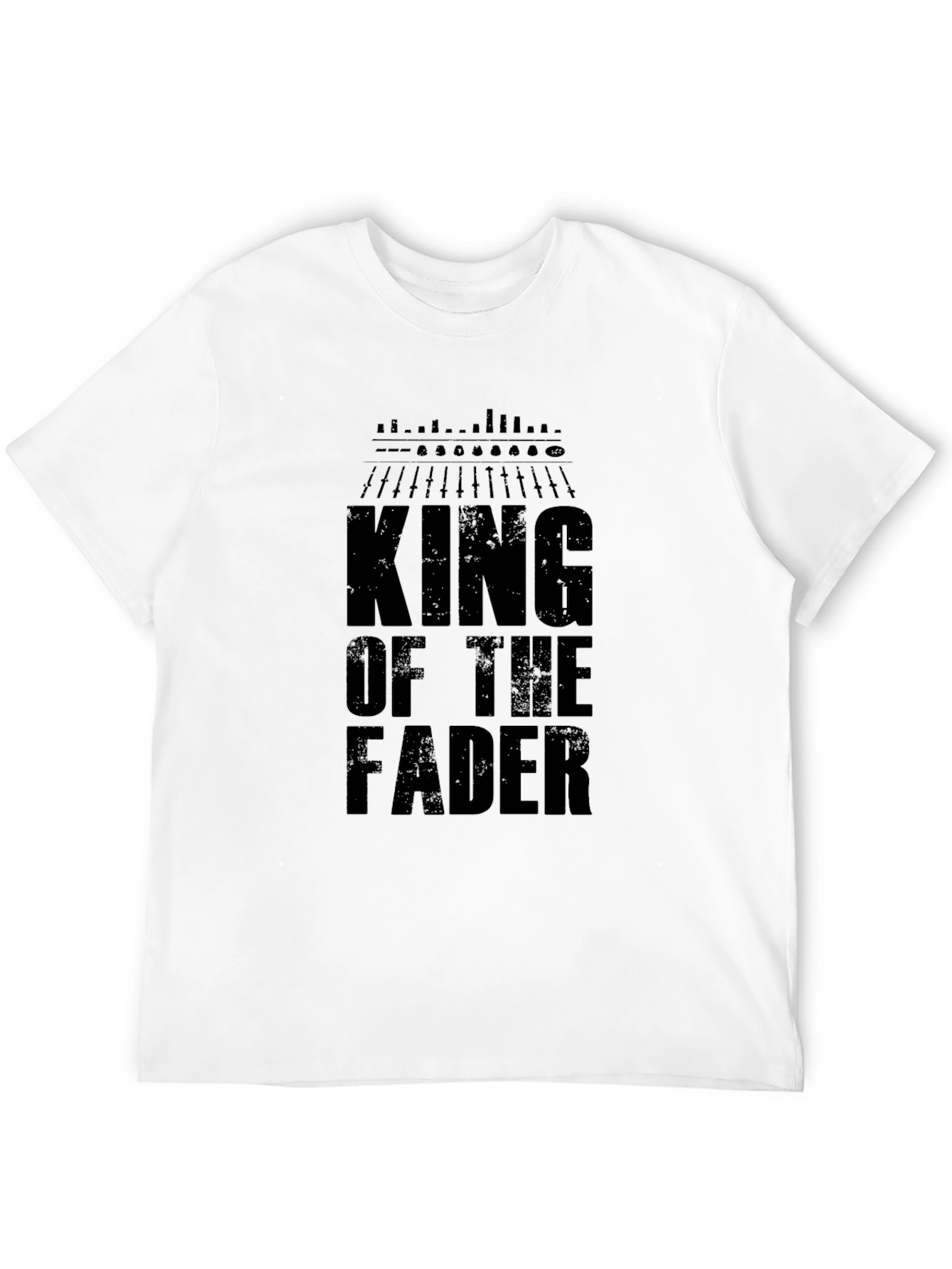 King of The Fader Black Graphic T-Shirt