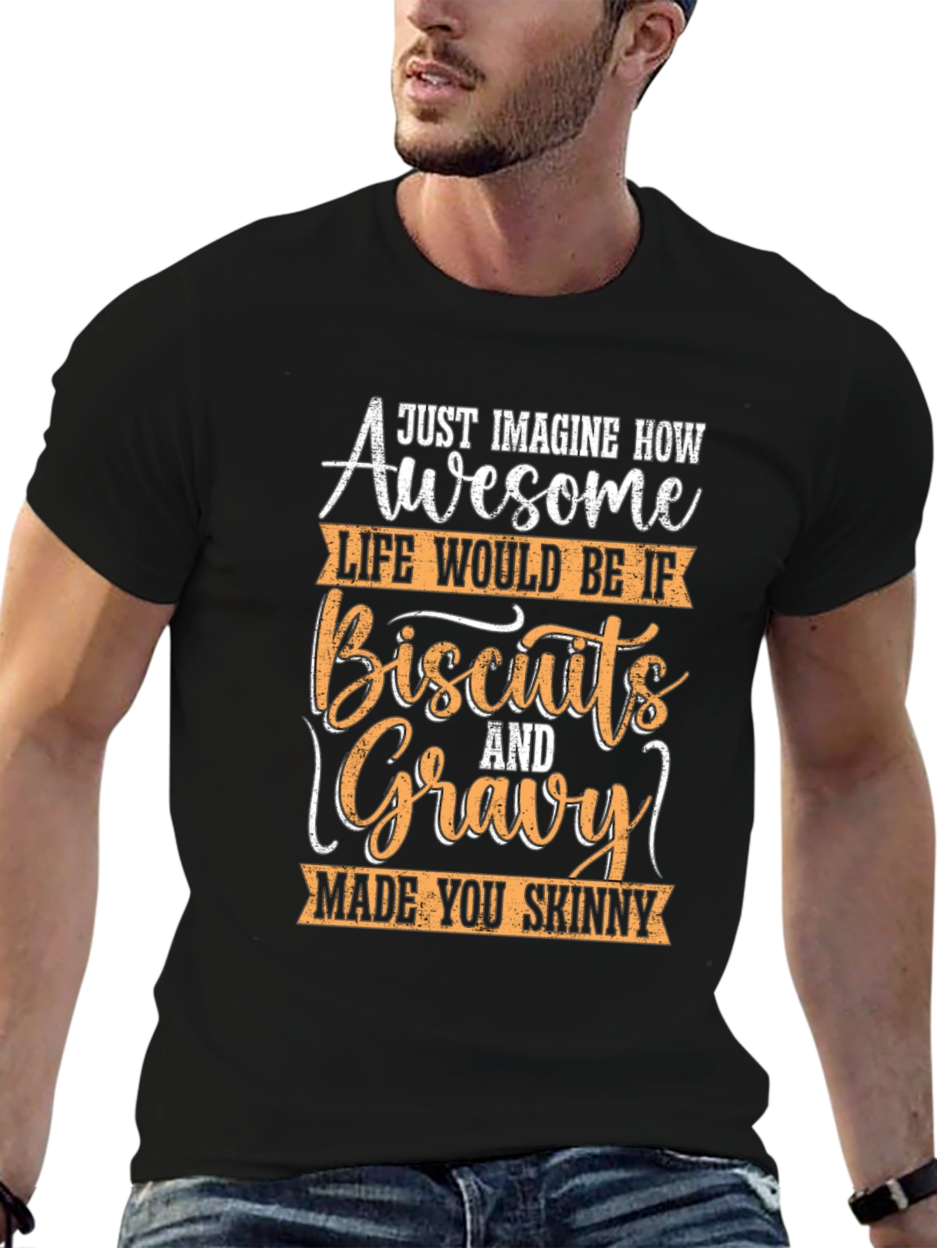 Biscuits & Gravy Skinny Tee