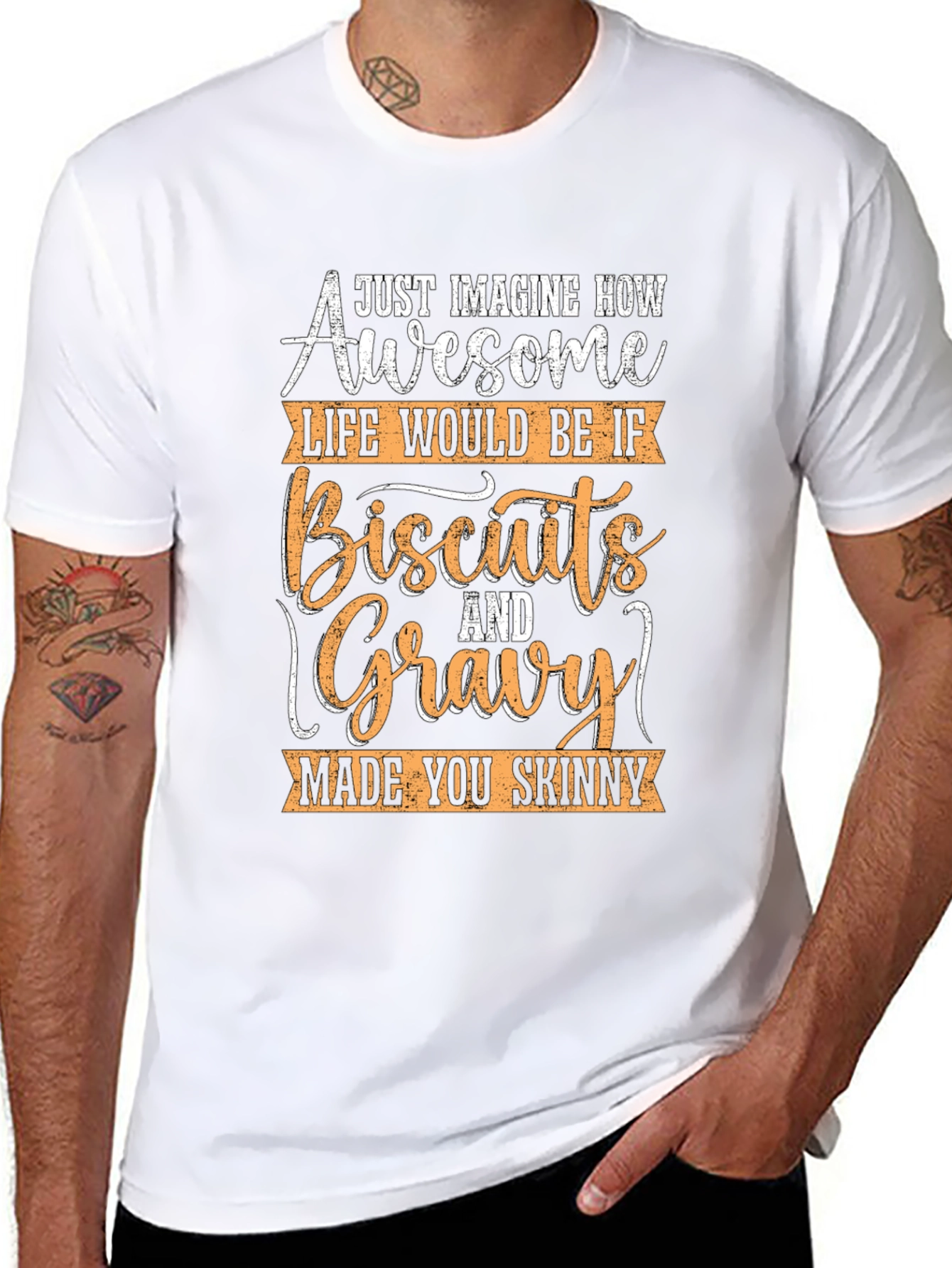 Biscuits & Gravy Skinny Tee