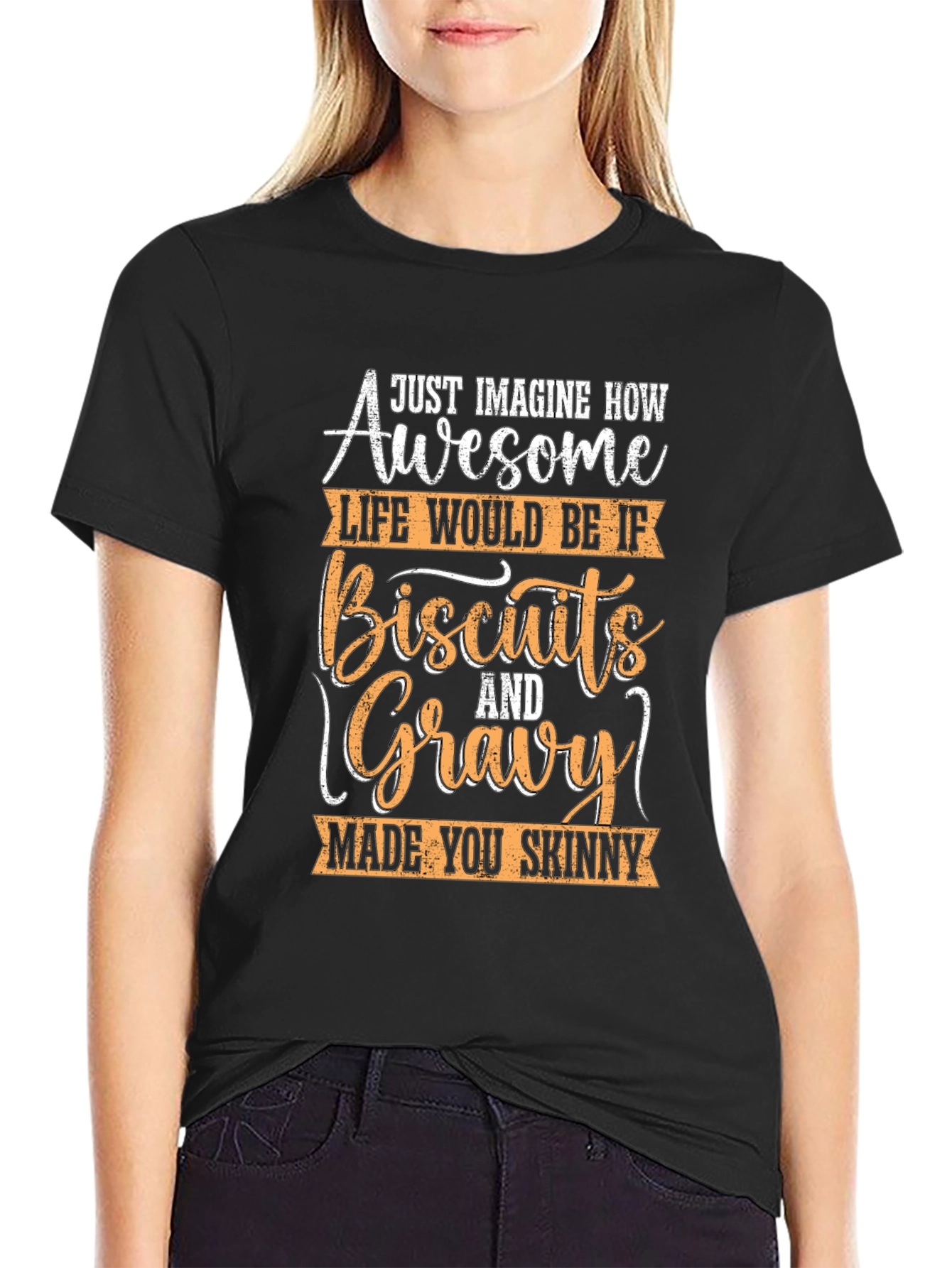 Biscuits & Gravy Skinny Tee