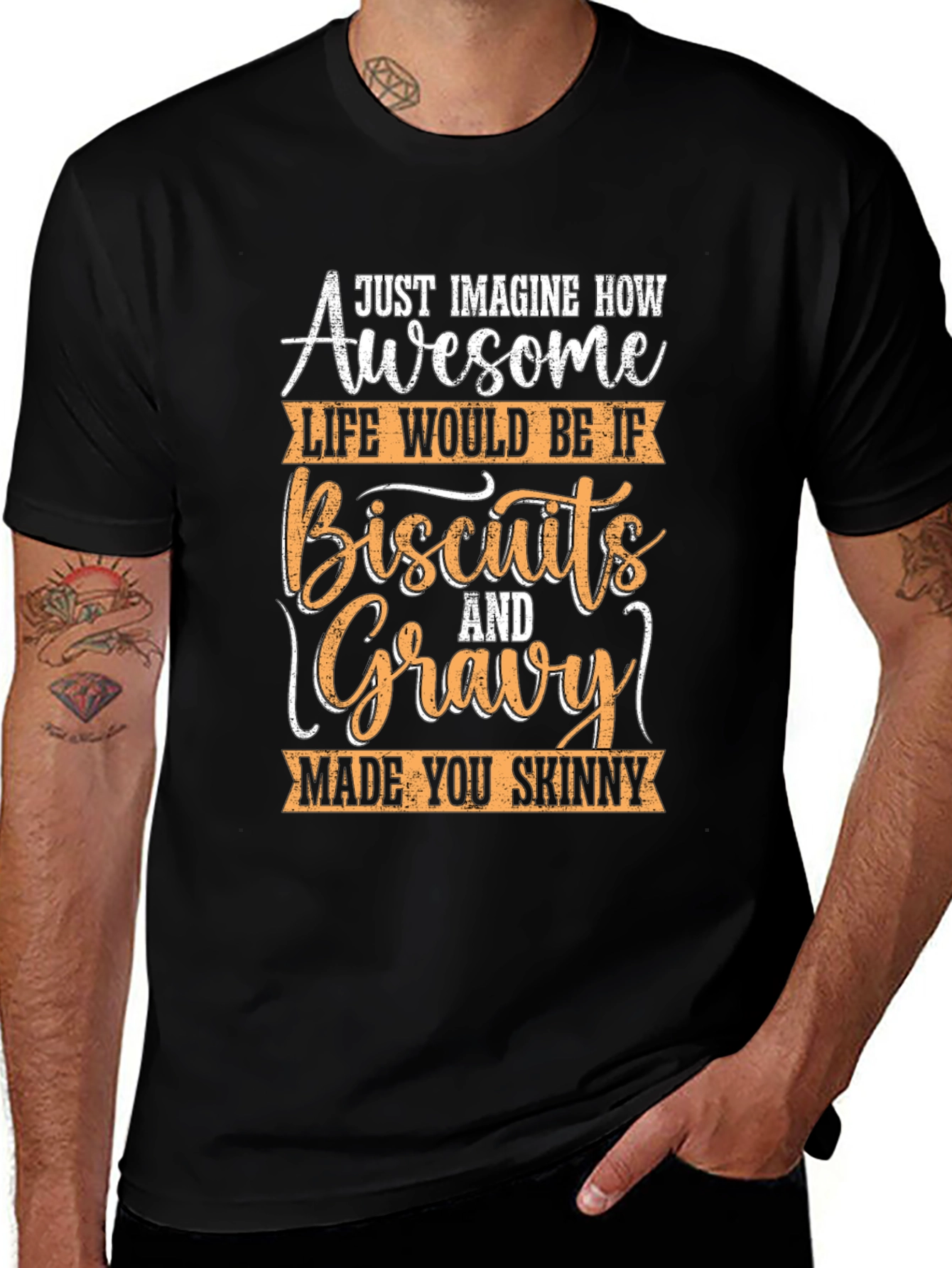 Biscuits & Gravy Skinny Tee