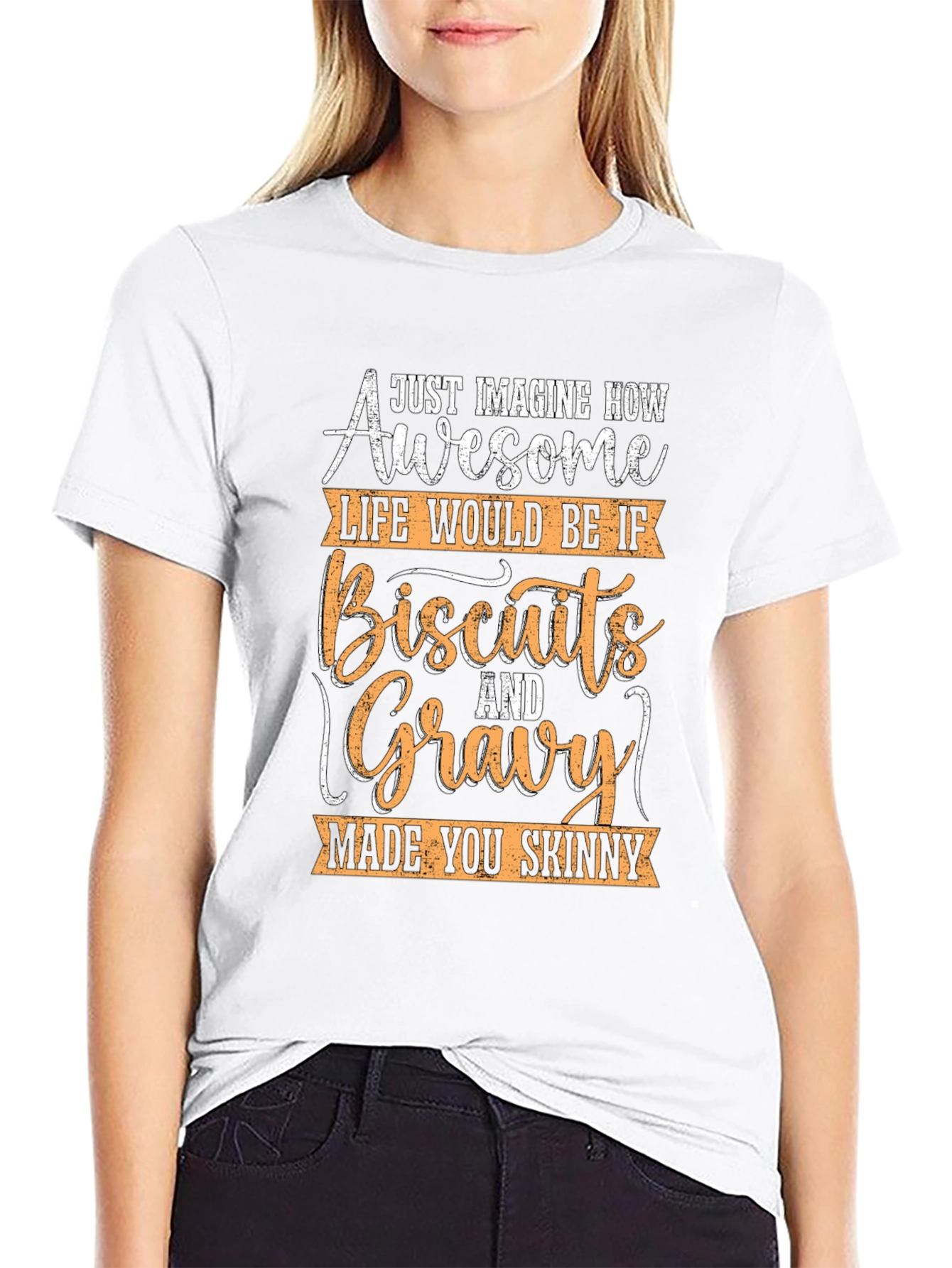 Biscuits & Gravy Skinny Tee