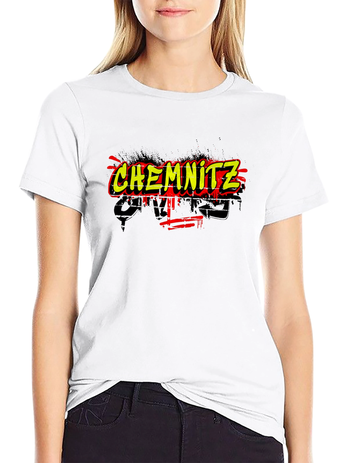 Chemnitz Graffiti T-Shirt - Bold Streetwear Style