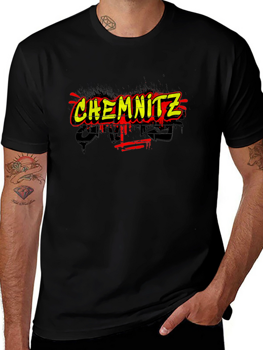 Chemnitz Graffiti T-Shirt - Bold Streetwear Style