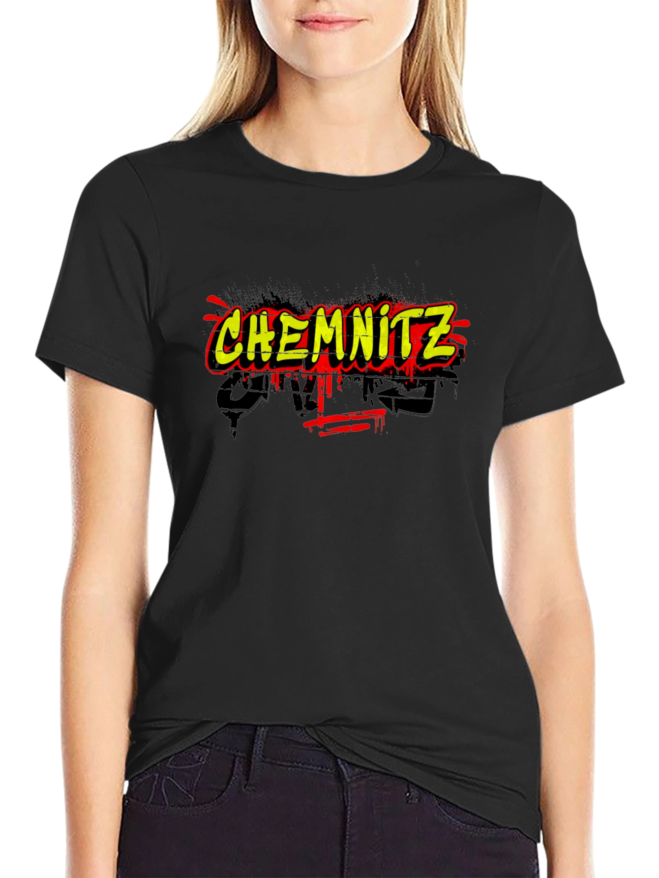 Chemnitz Graffiti T-Shirt - Bold Streetwear Style