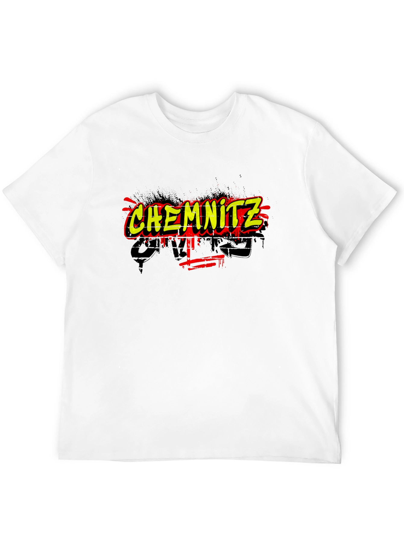 Chemnitz Graffiti T-Shirt - Bold Streetwear Style