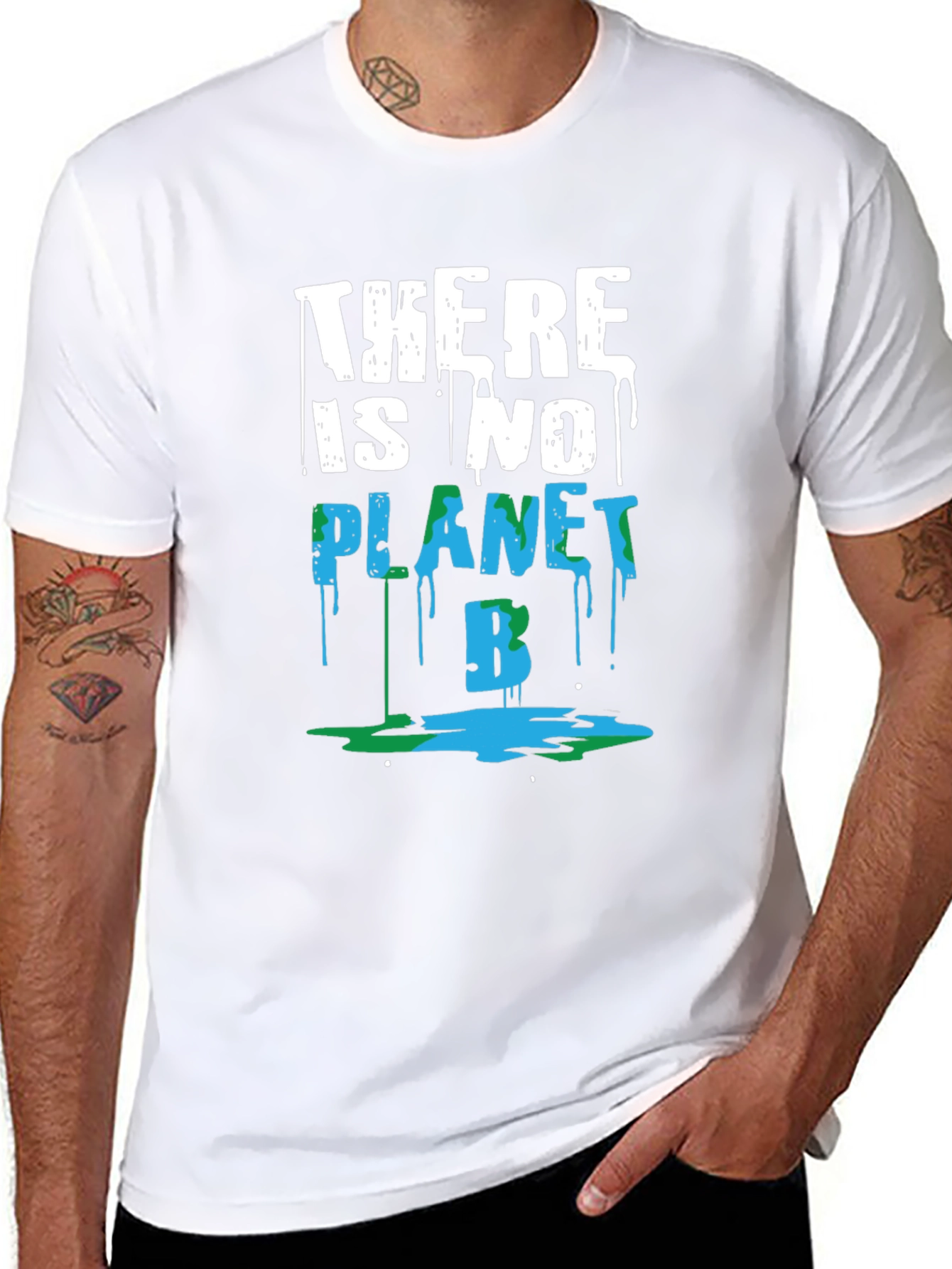 Eco-Friendly No Planet B Graphic Tee
