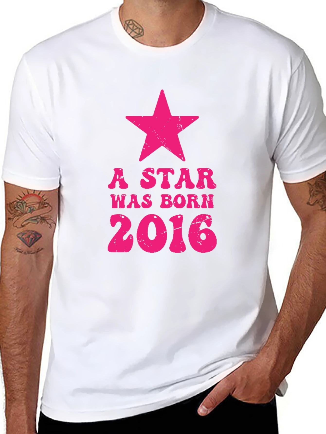 A Star Was Born 2016 Black T-Shirt