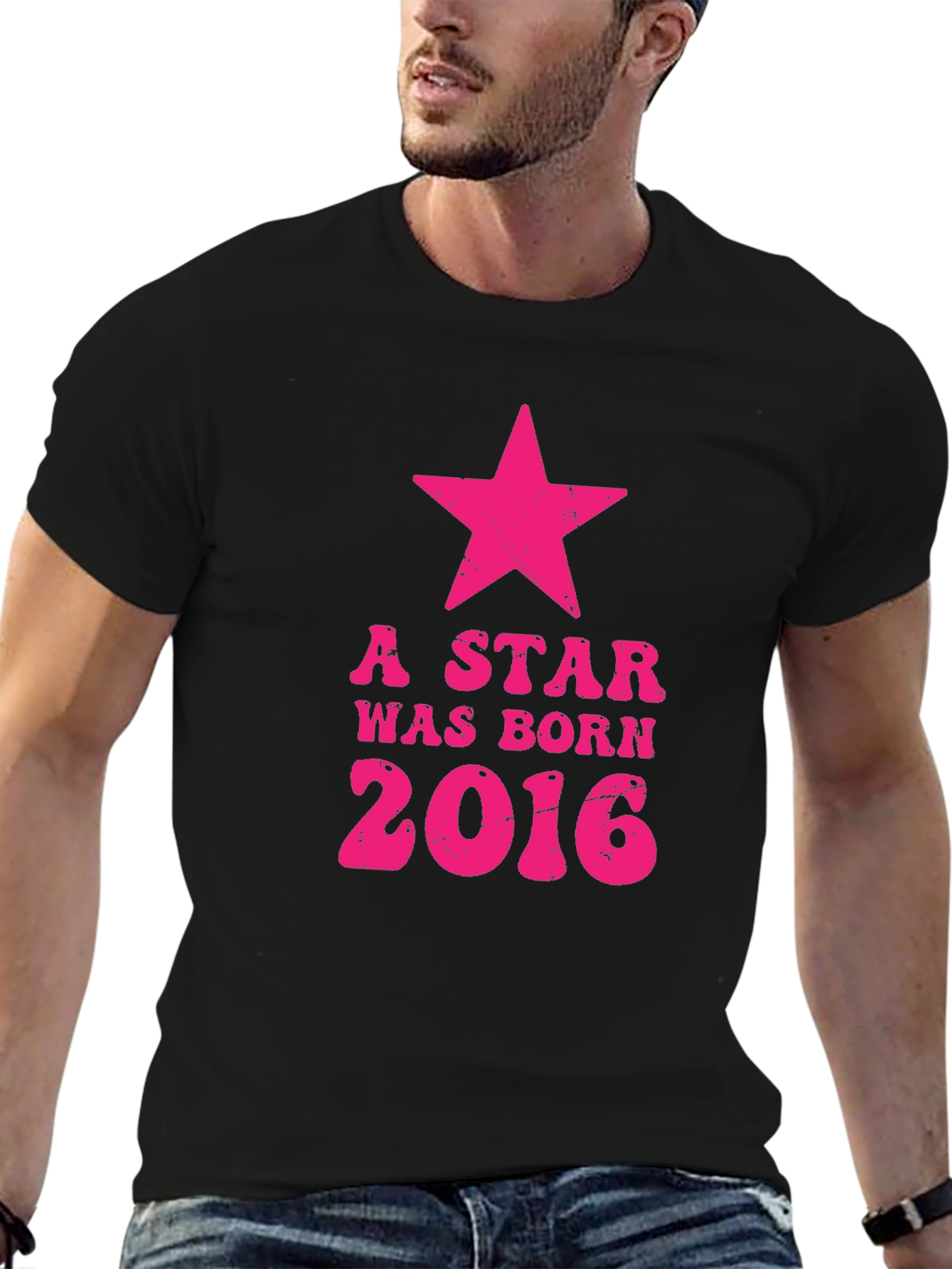 A Star Was Born 2016 Black T-Shirt