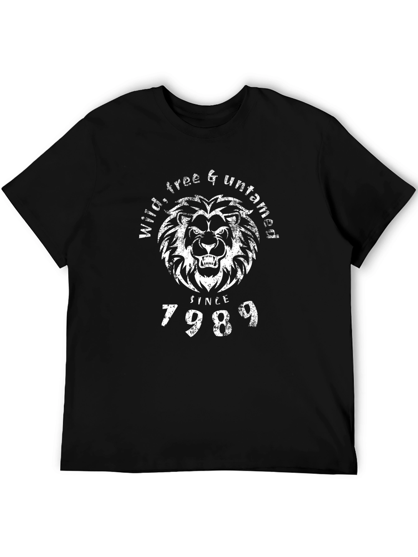 Wild & Untamed Lion Graphic Tee - Since 1989