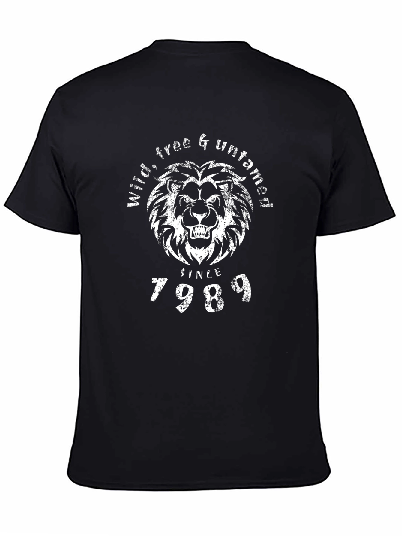 Wild & Untamed Lion Graphic Tee - Since 1989