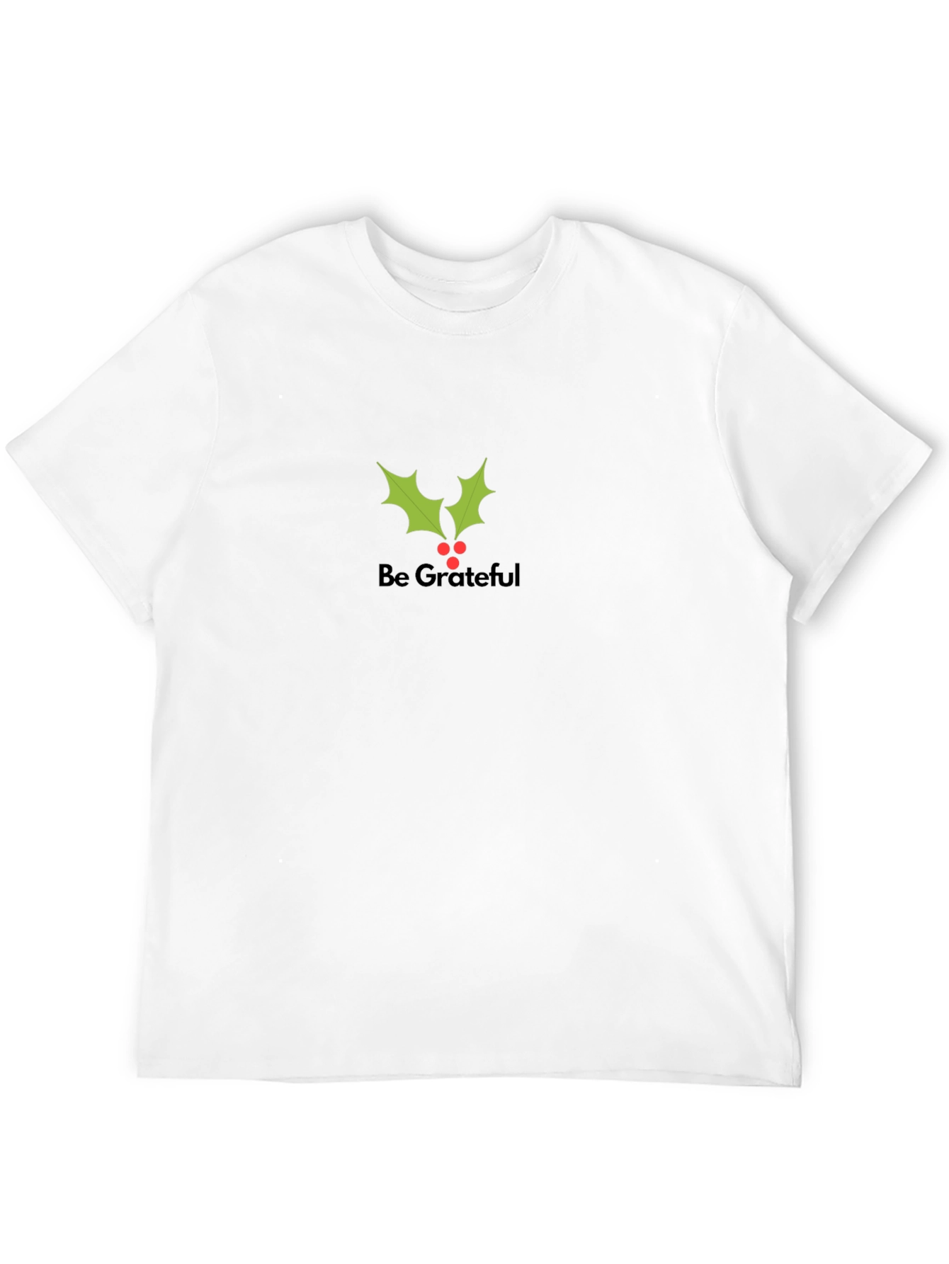 Be Grateful Graphic Tee - Festive Holiday Shirt