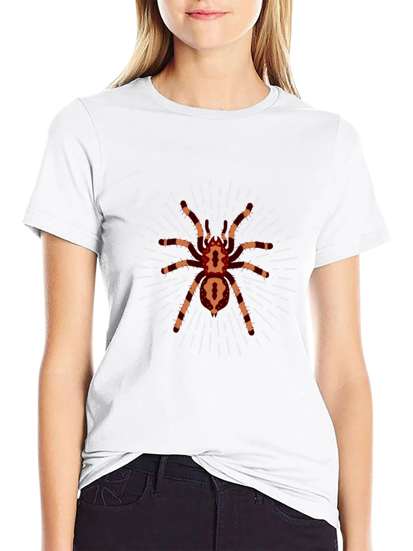 Spider Graphic Black T-Shirt