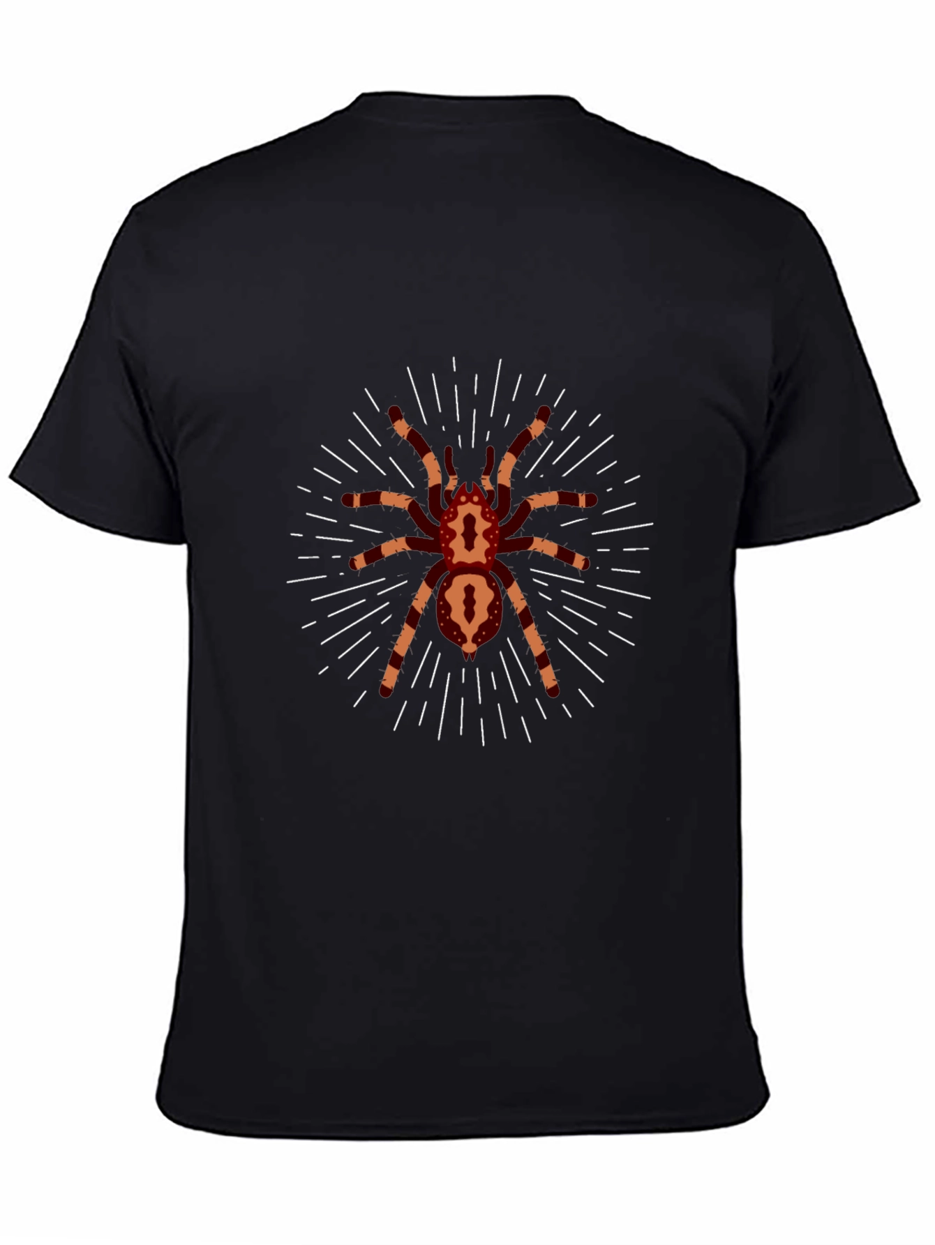 Spider Graphic Black T-Shirt