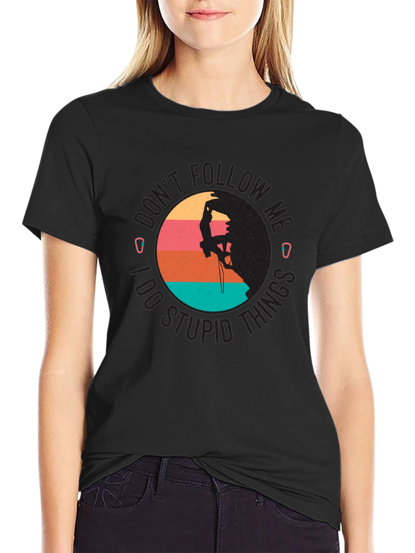 Dont Follow Me Climbing Graphic T-Shirt