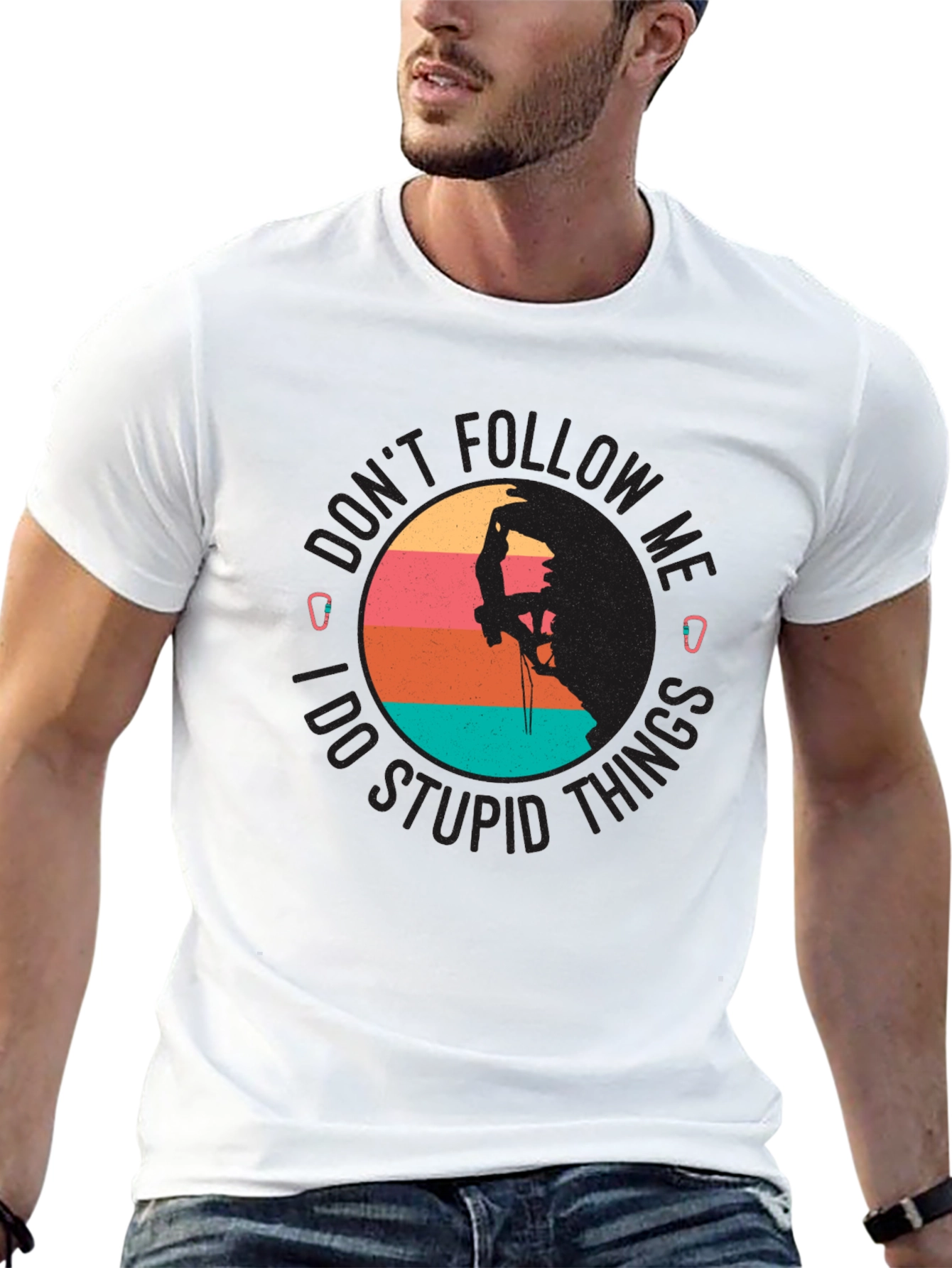 Dont Follow Me Climbing Graphic T-Shirt